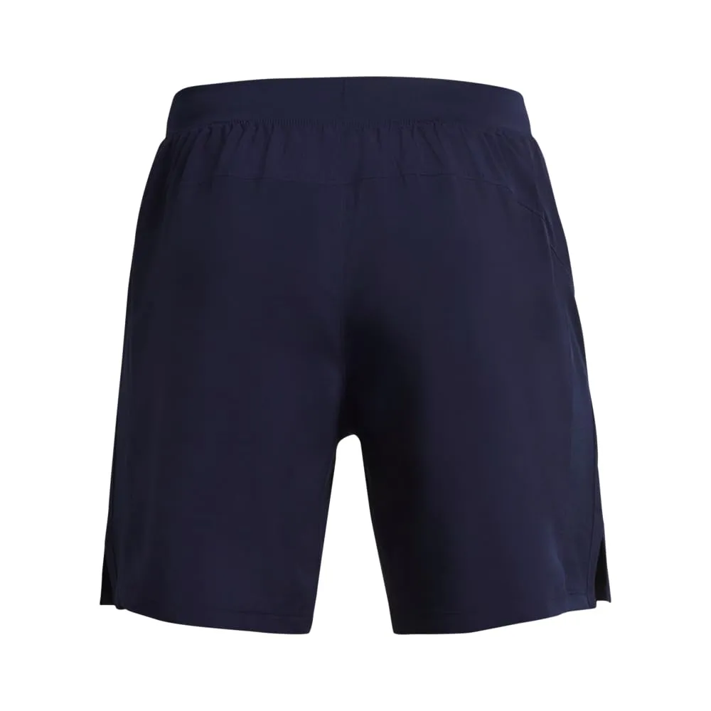 Under Armour Men's Launch 7'' Shorts - Midnight Navy/Reflective - 3XL - immagine 6