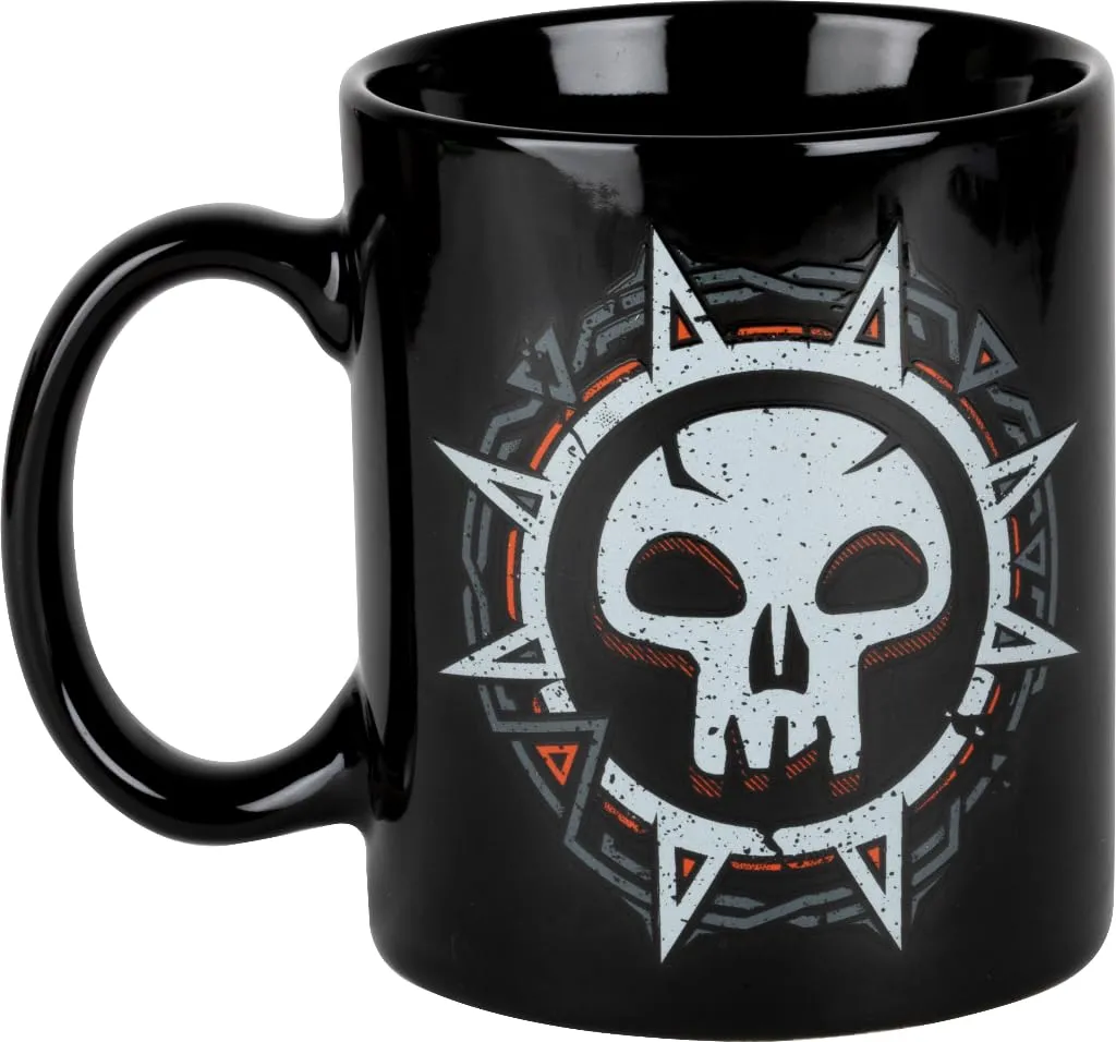 Konix Magic The Gathering Tazza in ceramica, 320 ml, Design mana nero - immagine 2