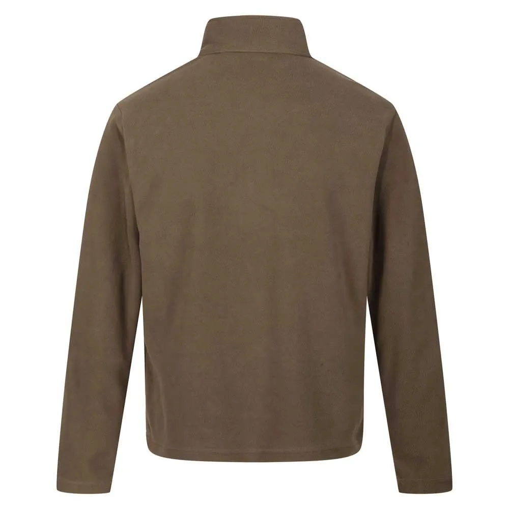 Regatta Thompson Pile Leggero da Uomo con Mezza Zip, Verde, XXL - immagine 4