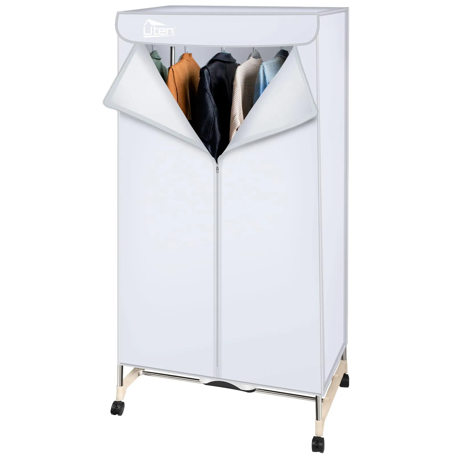 Uten Asciugabiancheria Elettrico E2003-A, 1500W, 150cm, Grigio - immagine 1