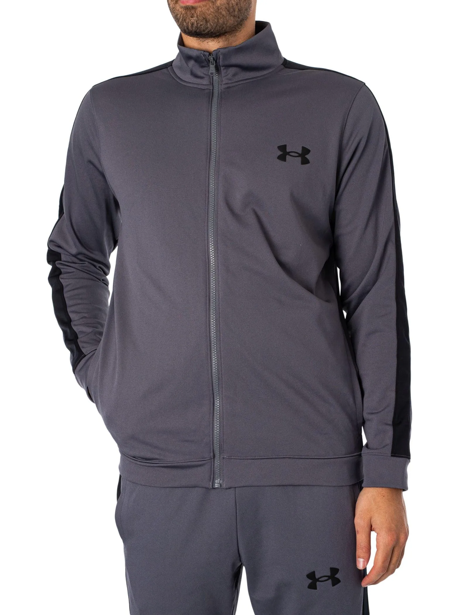 Under Armour UA Knit Track Suit - Castlerock, S - immagine 2