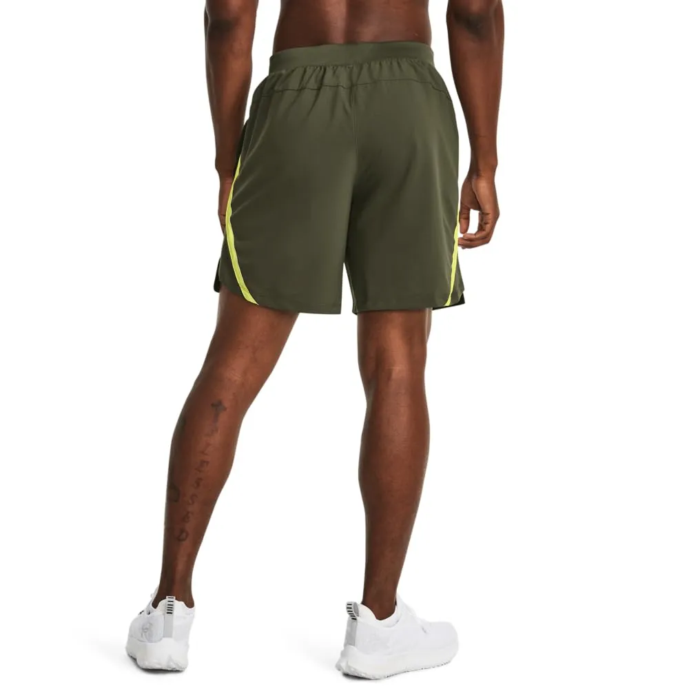Under Armour Launch Run 7 Inch Pantaloncini - Verde - XL - immagine 2