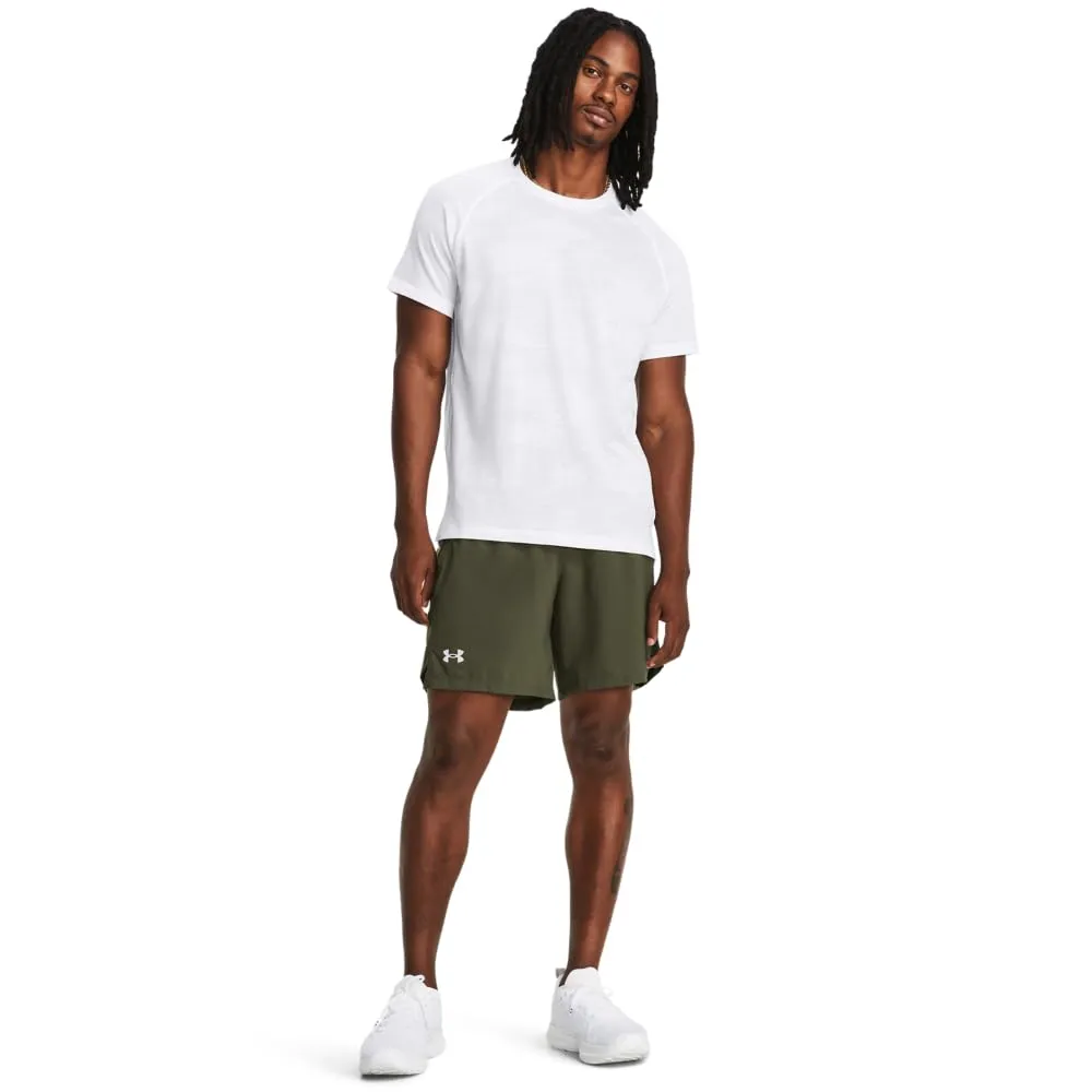 Under Armour Launch Run 7 Inch Pantaloncini - Verde - XL - immagine 3
