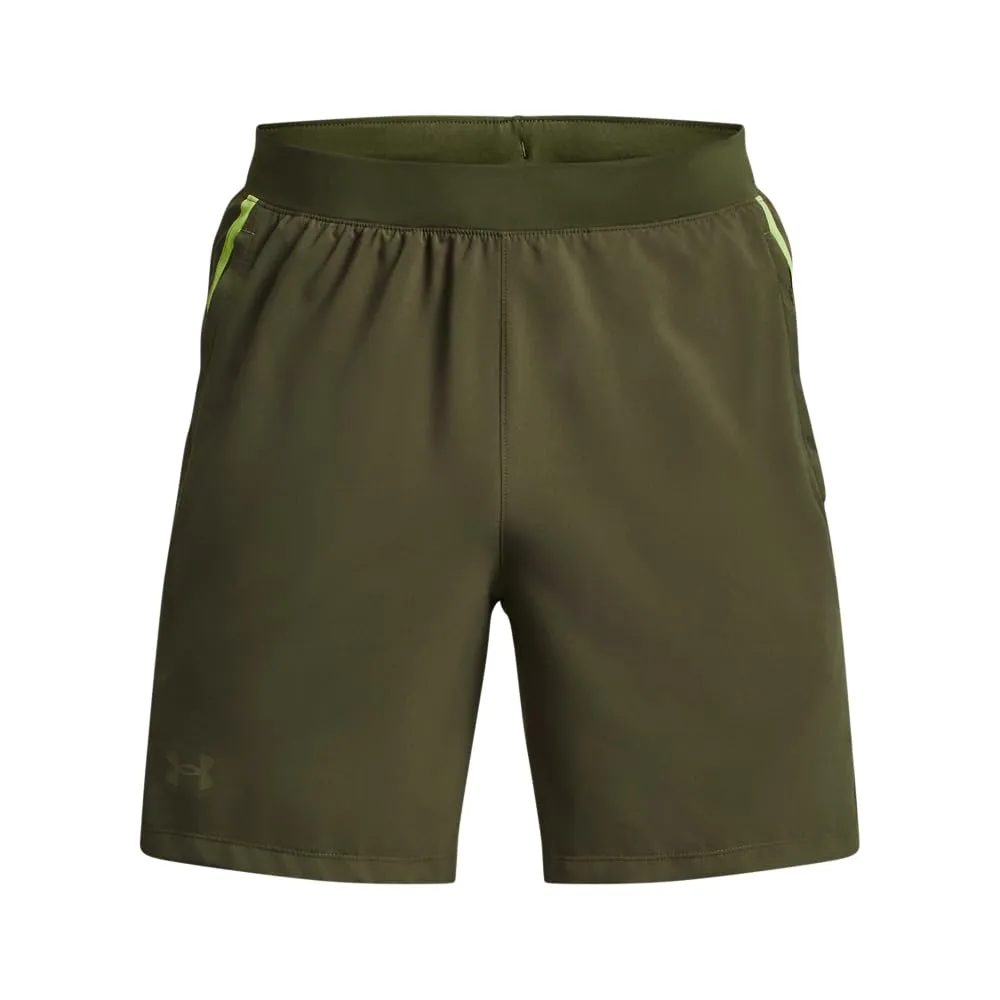 Under Armour Launch Run 7 Inch Pantaloncini - Verde - XL - immagine 5