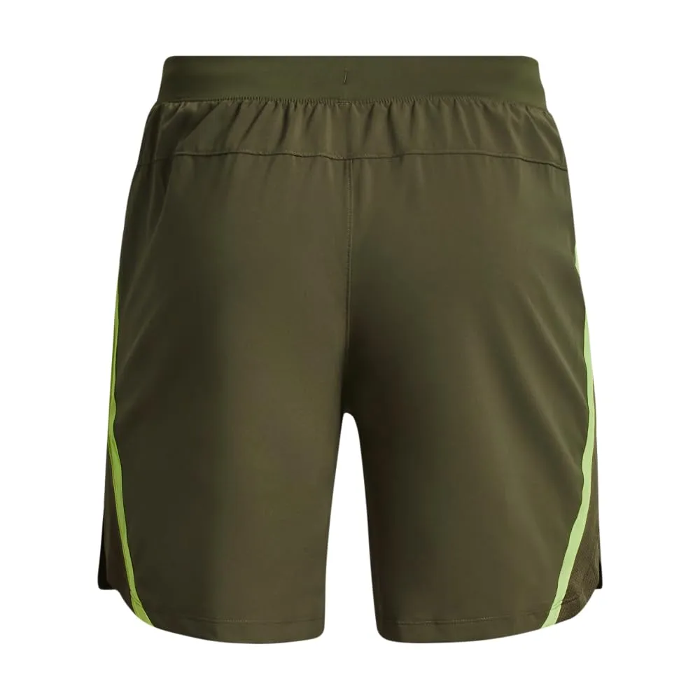 Under Armour Launch Run 7 Inch Pantaloncini - Verde - XL - immagine 6