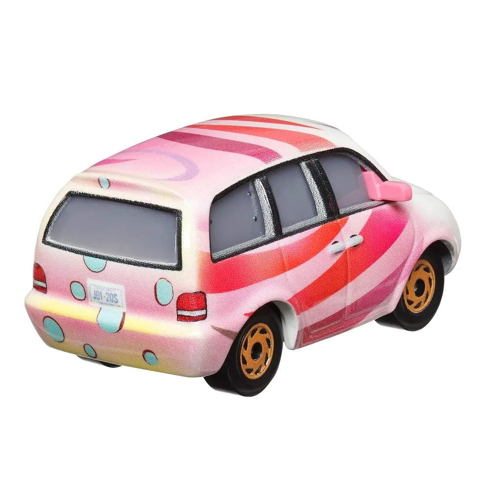 Mattel Disney Cars Racing Style Die-Cast Vehicle 1:55 Claire Gunz'er DXV29N - immagine 4