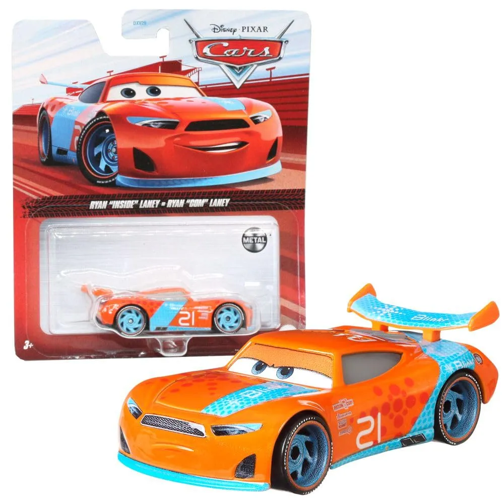 Mattel Disney Cars Racing Style 1:55 Die-Cast Vehicle - Ryan Inside Laney DXV29N - immagine 1