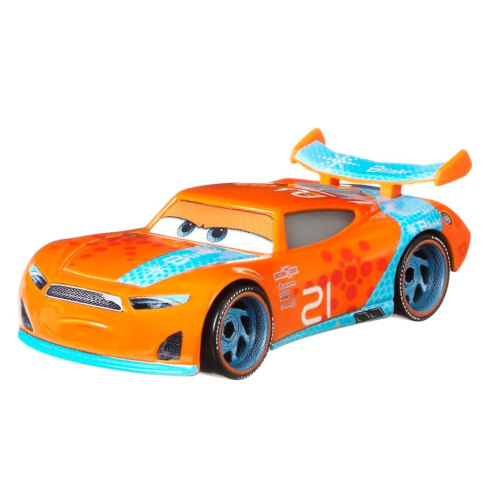 Mattel Disney Cars Racing Style 1:55 Die-Cast Vehicle - Ryan Inside Laney DXV29N - immagine 2