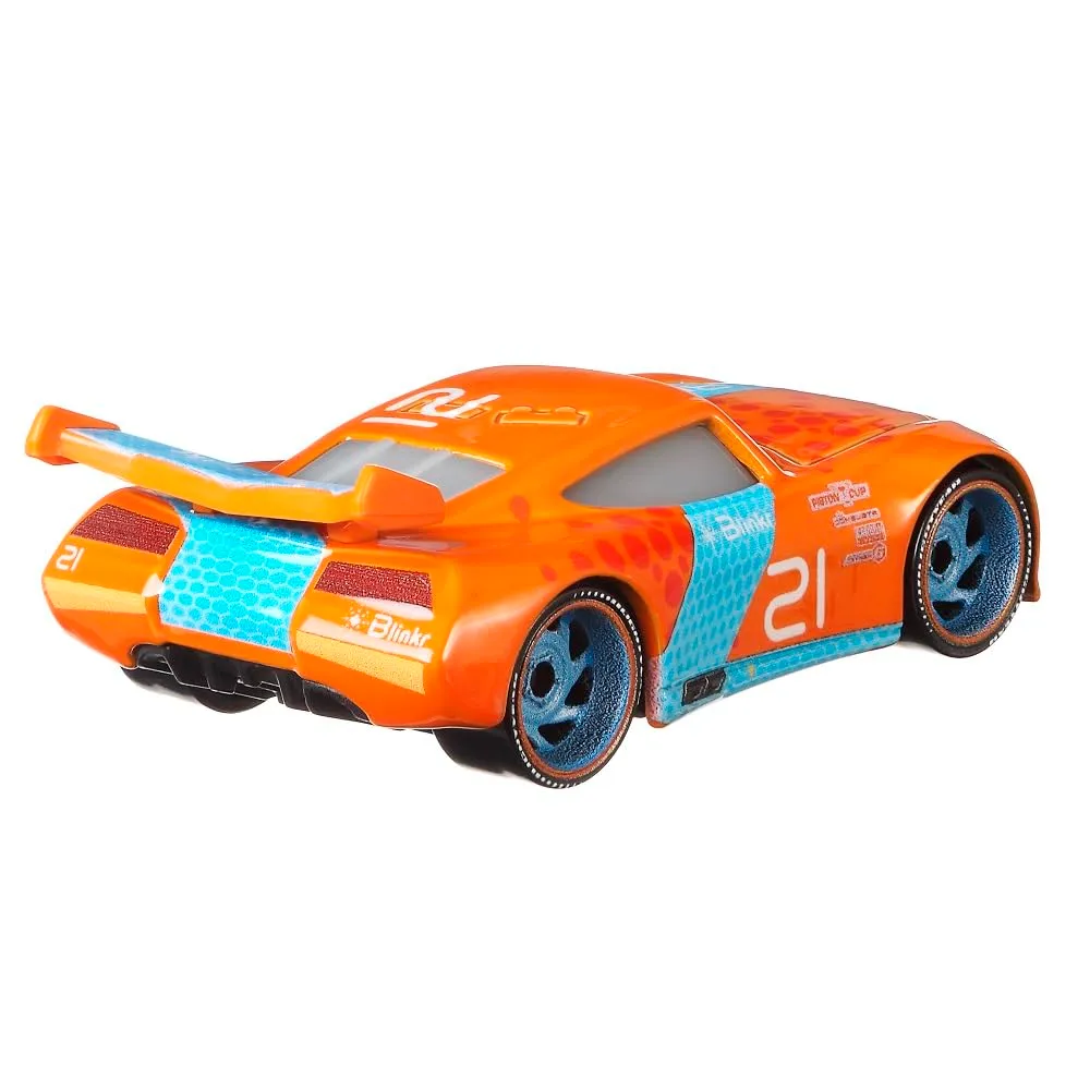 Mattel Disney Cars Racing Style 1:55 Die-Cast Vehicle - Ryan Inside Laney DXV29N - immagine 3