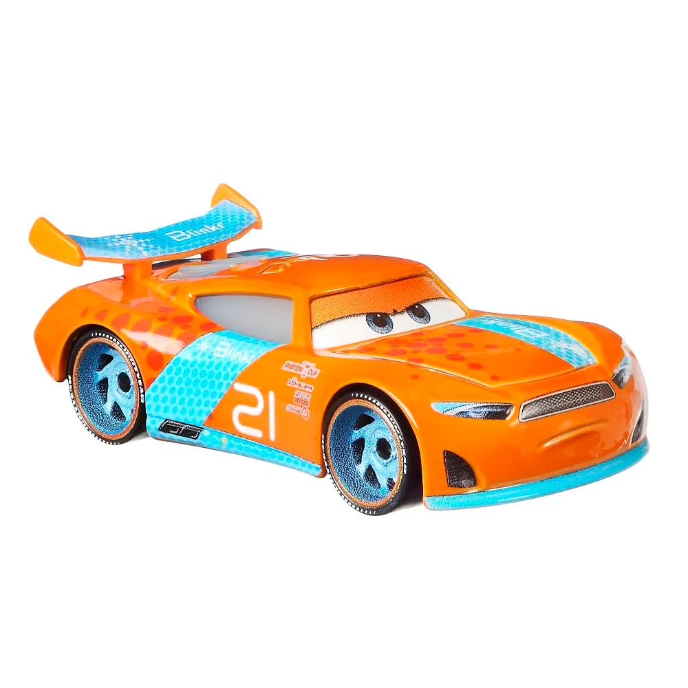 Mattel Disney Cars Racing Style 1:55 Die-Cast Vehicle - Ryan Inside Laney DXV29N - immagine 4