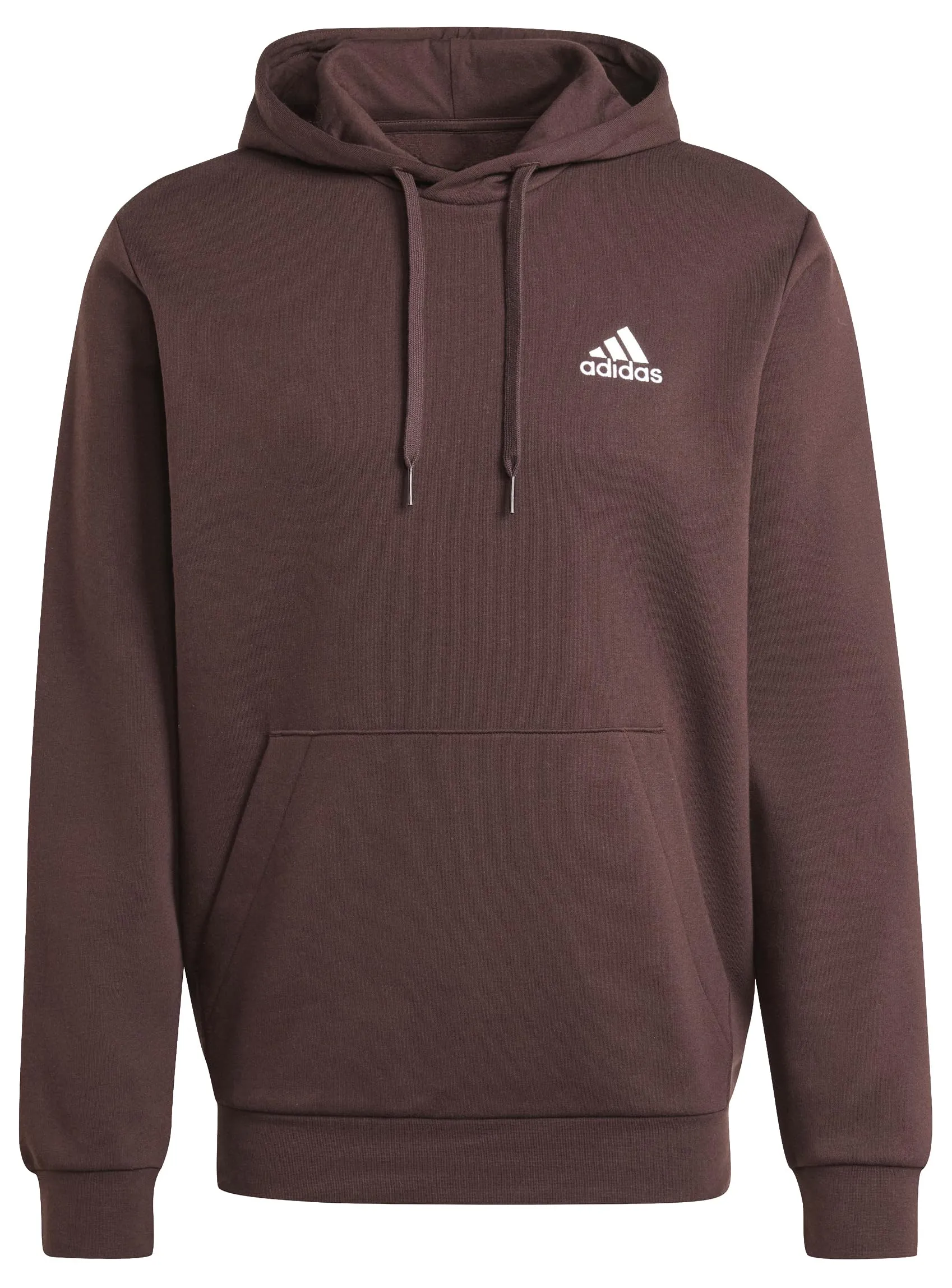 adidas Essentials Fleece Hoodie - Shadow Brown, XL Uomo - immagine 1