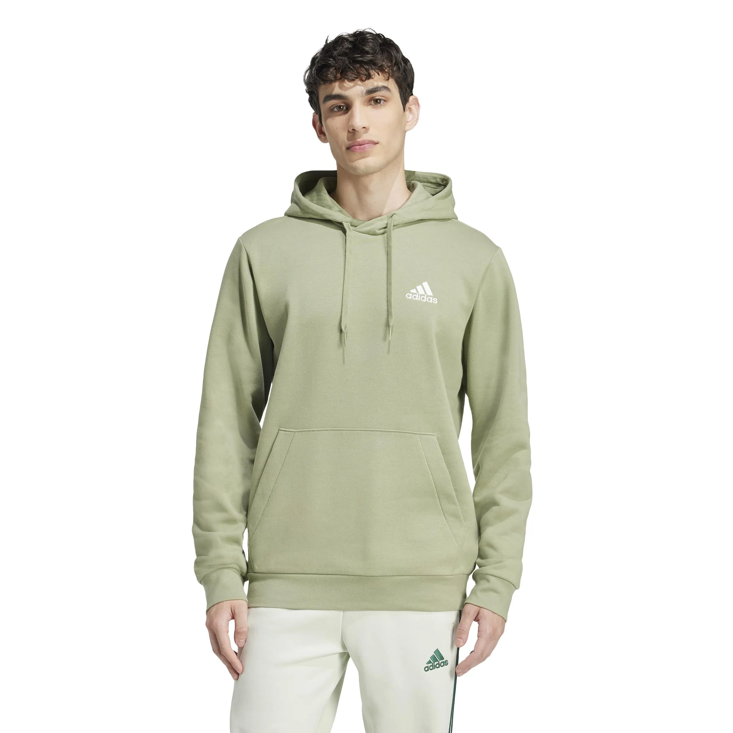 adidas Essentials Pullover da uomo con 3 strisce, XXL - immagine 1