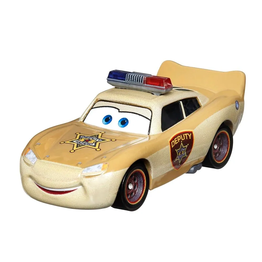 Mattel Disney Cars Racing Style Die-Cast 1:55 Lightning Deputy DXV29N - immagine 2