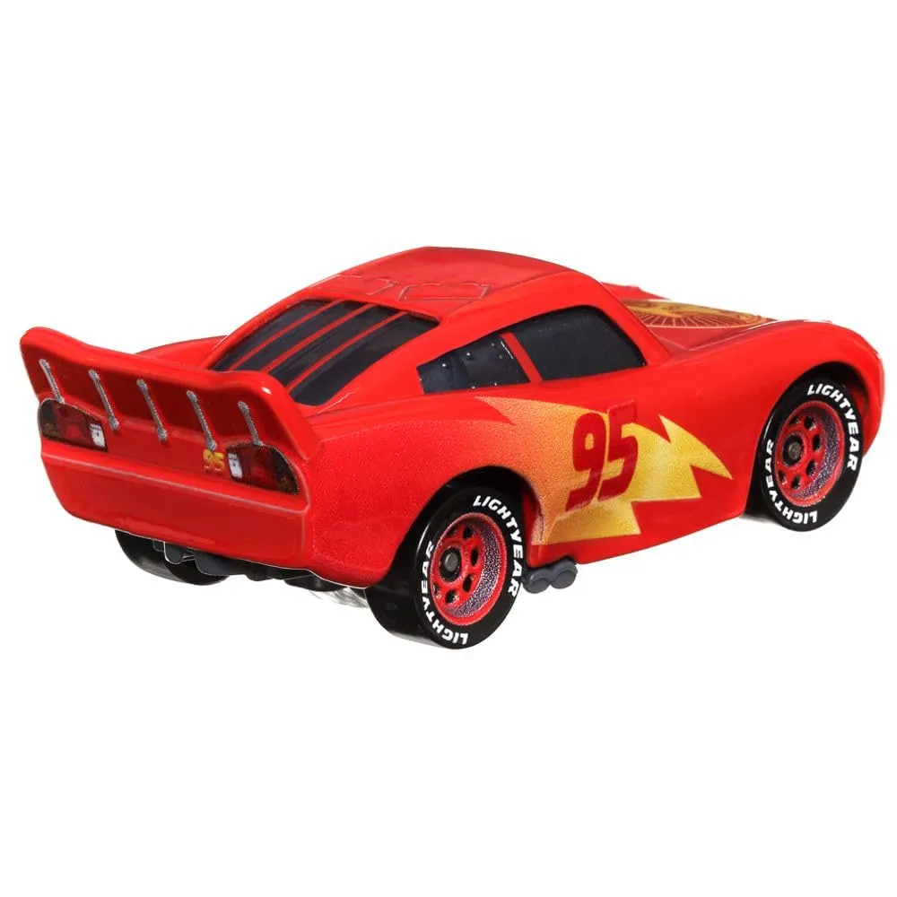 Mattel Disney Cars Racing Style 1:55 Die-Cast Vehicle DXV29N Road Trip Lightning McQueen - immagine 5