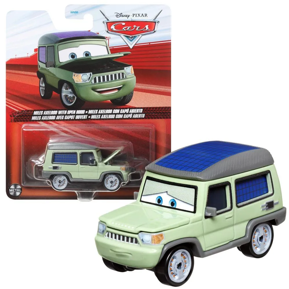 Mattel Disney Cars Die-Cast 1:55 Miles Axelrod Y0485 - immagine 1