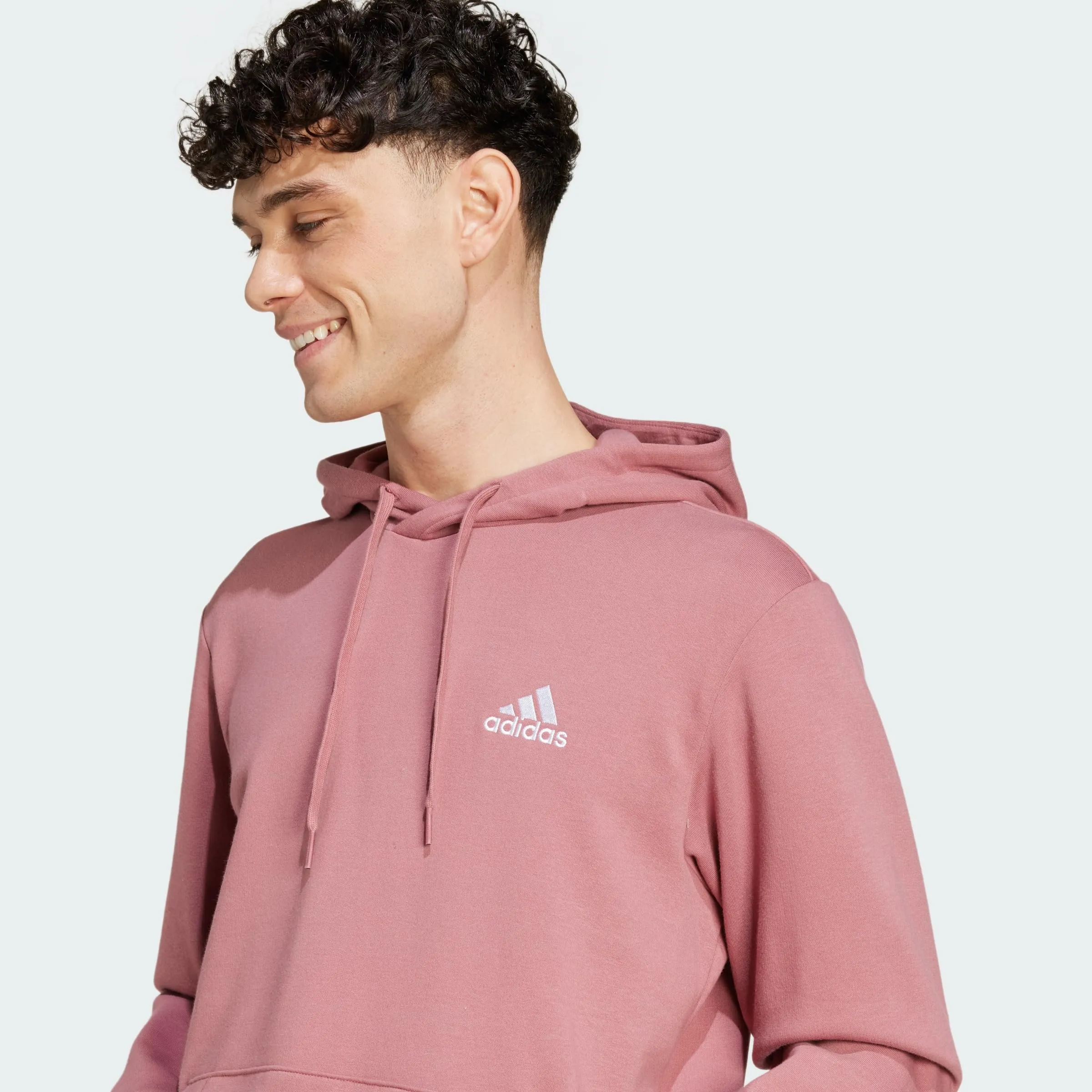 adidas Felpa da uomo, Preamato Cremisi, 3XL Tall - immagine 2