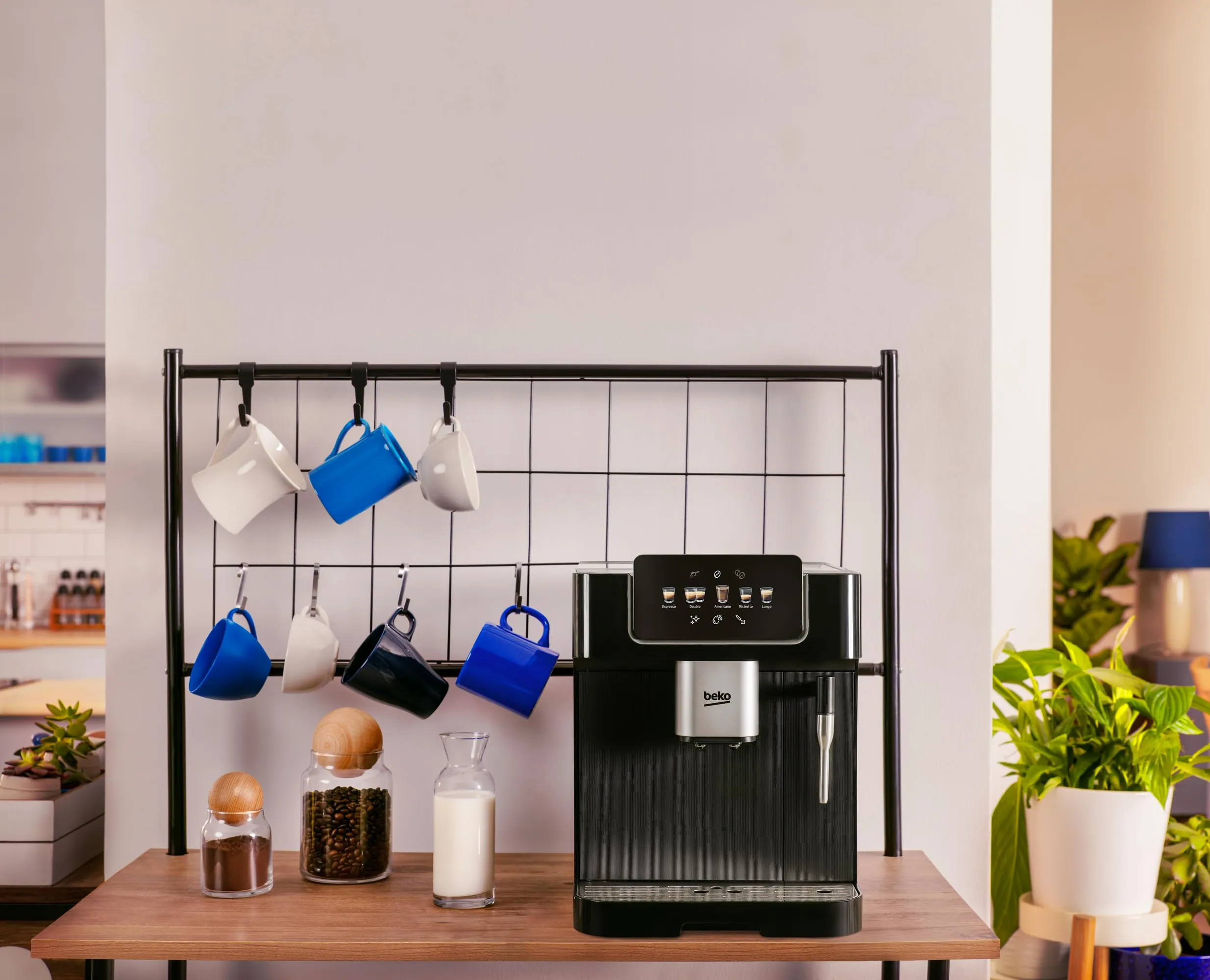 Beko CEG7302B Macchina Caffè Automatica con Cappuccinatore, Nera - immagine 4