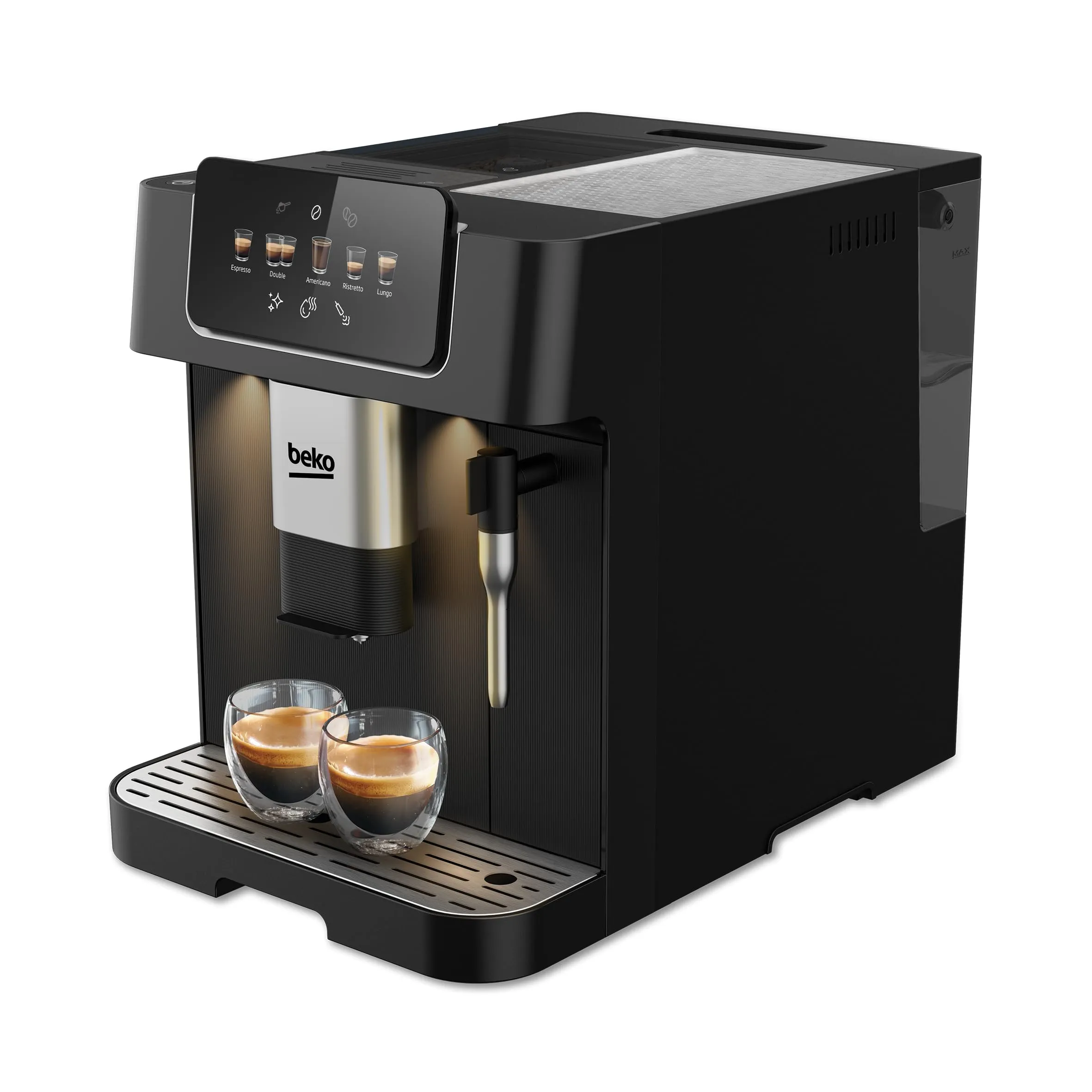 Beko CEG7302B Macchina Caffè Automatica con Cappuccinatore, Nera - immagine 5