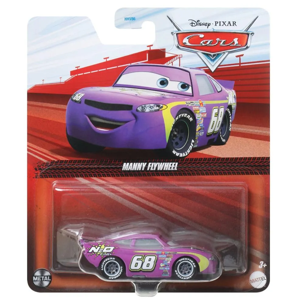 Mattel Disney Cars Manny Flywheel Die-Cast 1:55 Auto GRR54 - immagine 5
