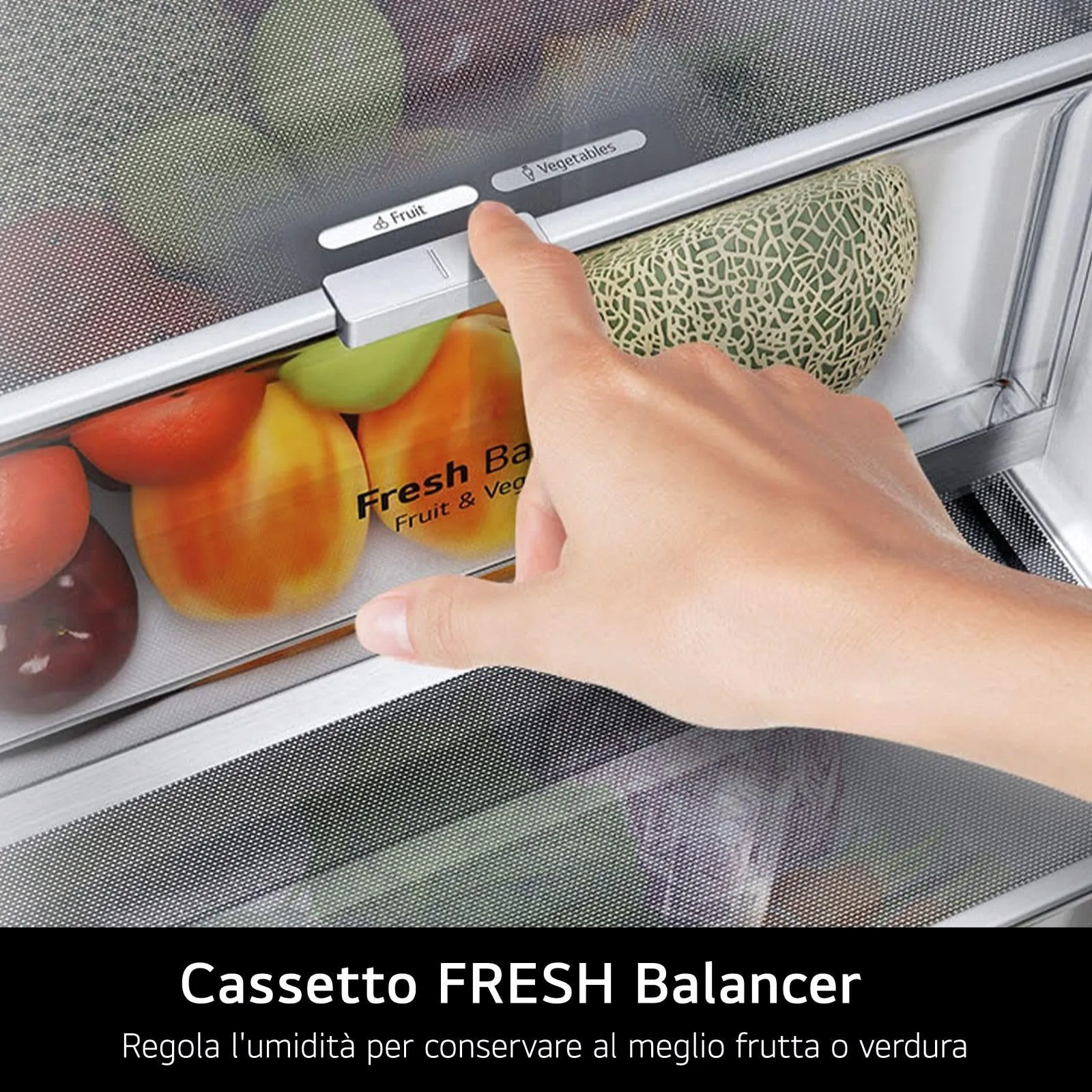 LG GSGV81PYLL Frigorifero Americano Side by Side 635L Total No Frost Wi-Fi InstaView Argento - immagine 6