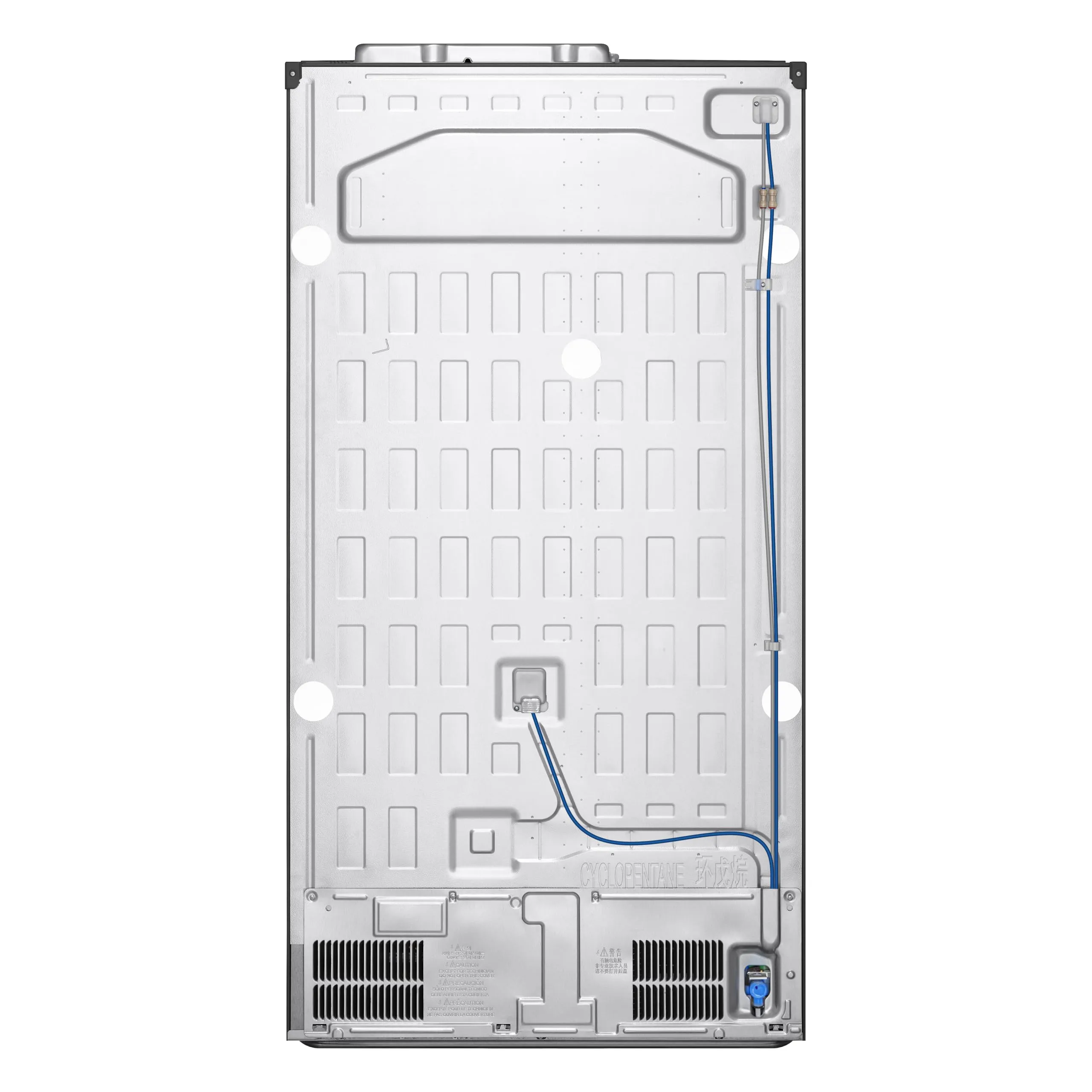 LG GSGV81PYLL Frigorifero Americano Side by Side 635L Total No Frost Wi-Fi InstaView Argento - immagine 15