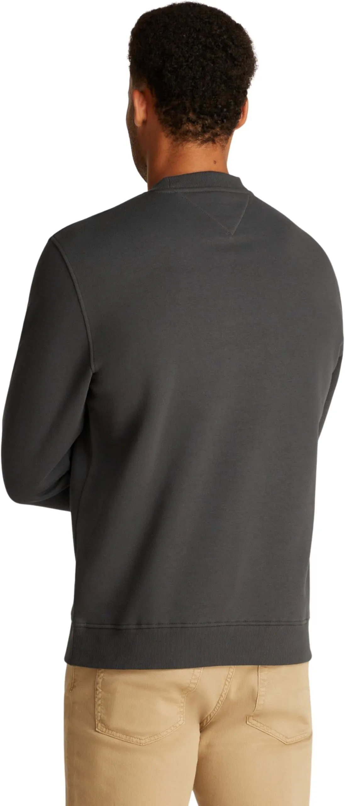 Tommy Jeans Reg Linear Crew Pullover DM0DM20249, Men's, Washed Black, XXL Plus - immagine 2