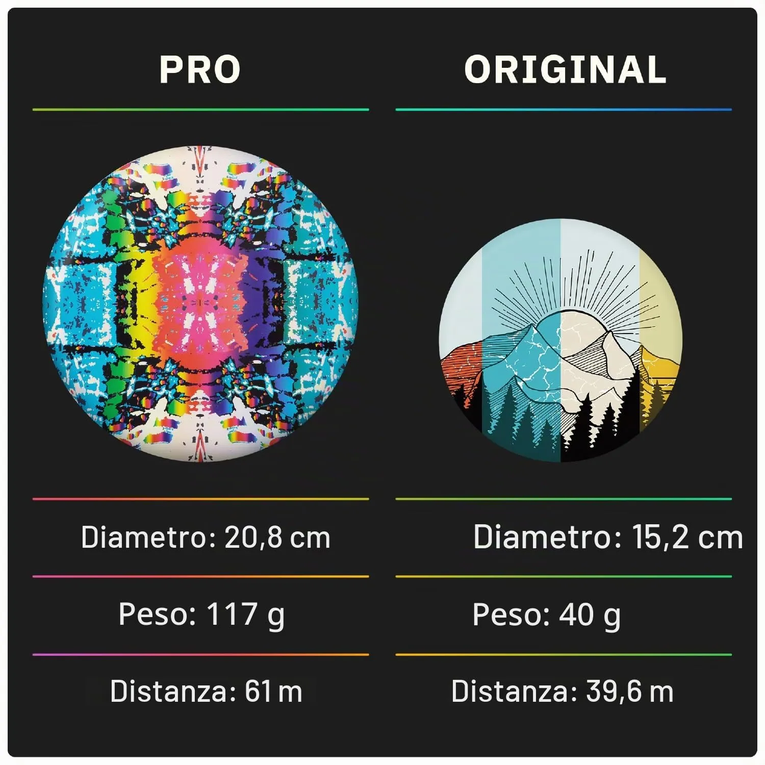 Waboba Wingman Pro Silicone Folding Disc - Flames - immagine 6