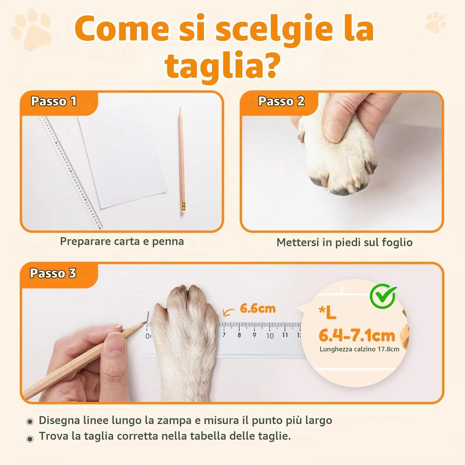 PICK FOR LIFE Calzini antiscivolo per cani, 2 paia, a doppio lato con cinghie regolabili, S - immagine 6