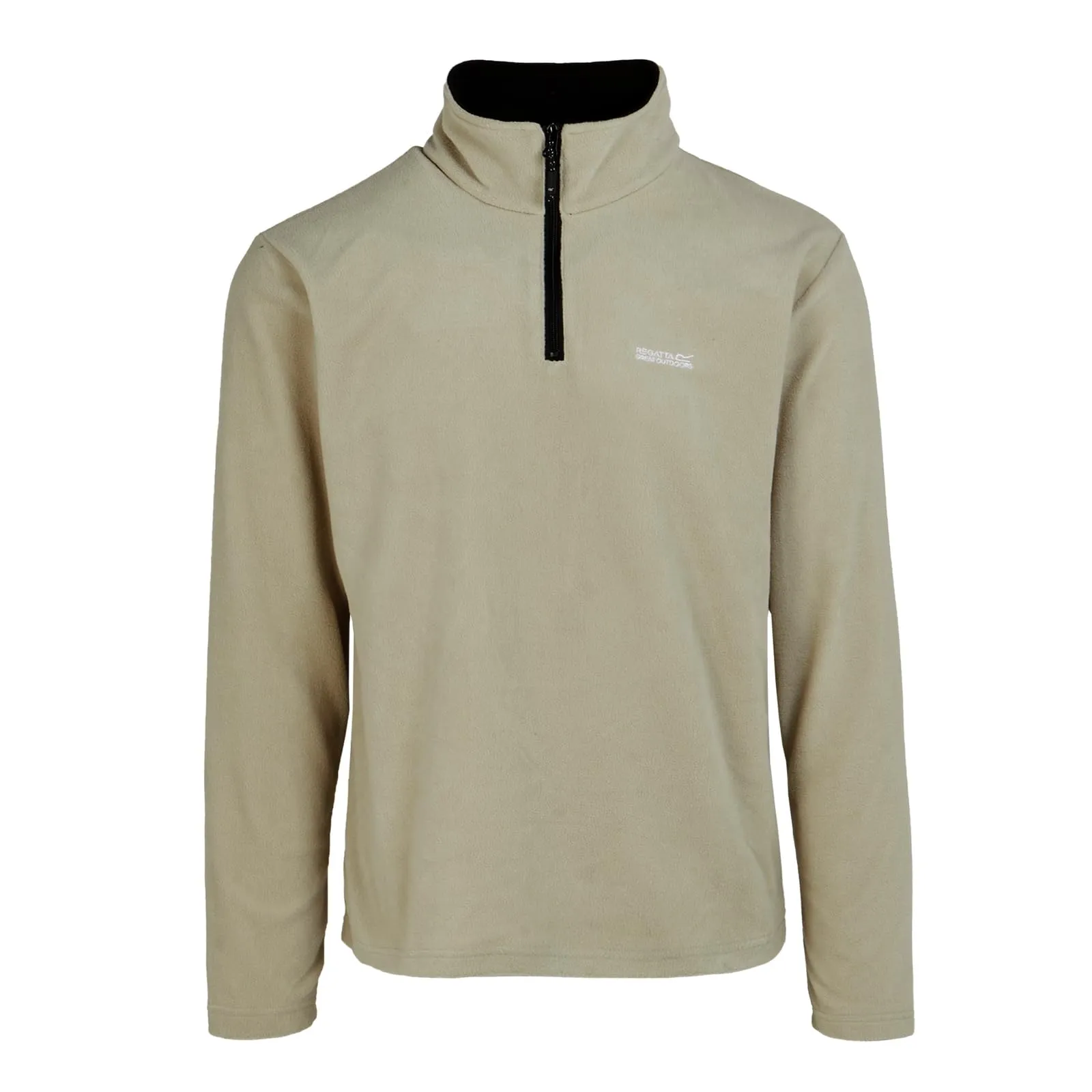 Regatta Thompson Maglia in Pile da Uomo con Mezza Zip Anti-Pilling Beige - immagine 1