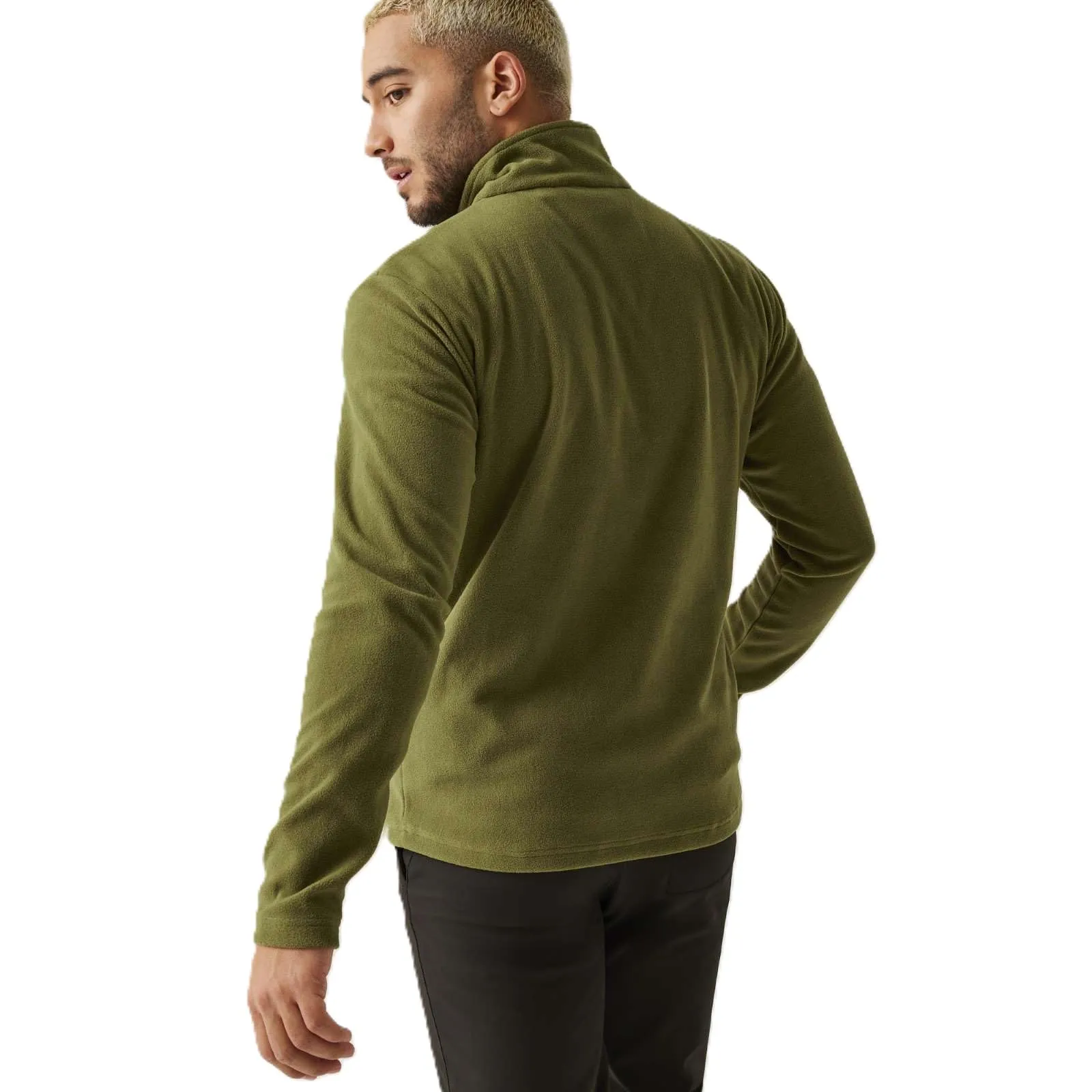 Regatta Thompson Pile Leggero da Uomo con Mezza Cerniera in Tessuto Symmetry - immagine 2