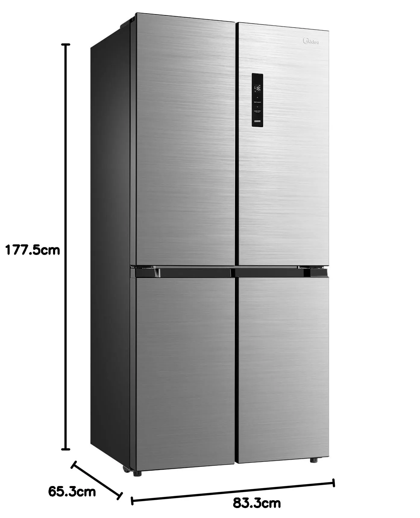 Midea MDRF632FID46 Frigorifero Multidoor Total No Frost 474L Inox - immagine 11