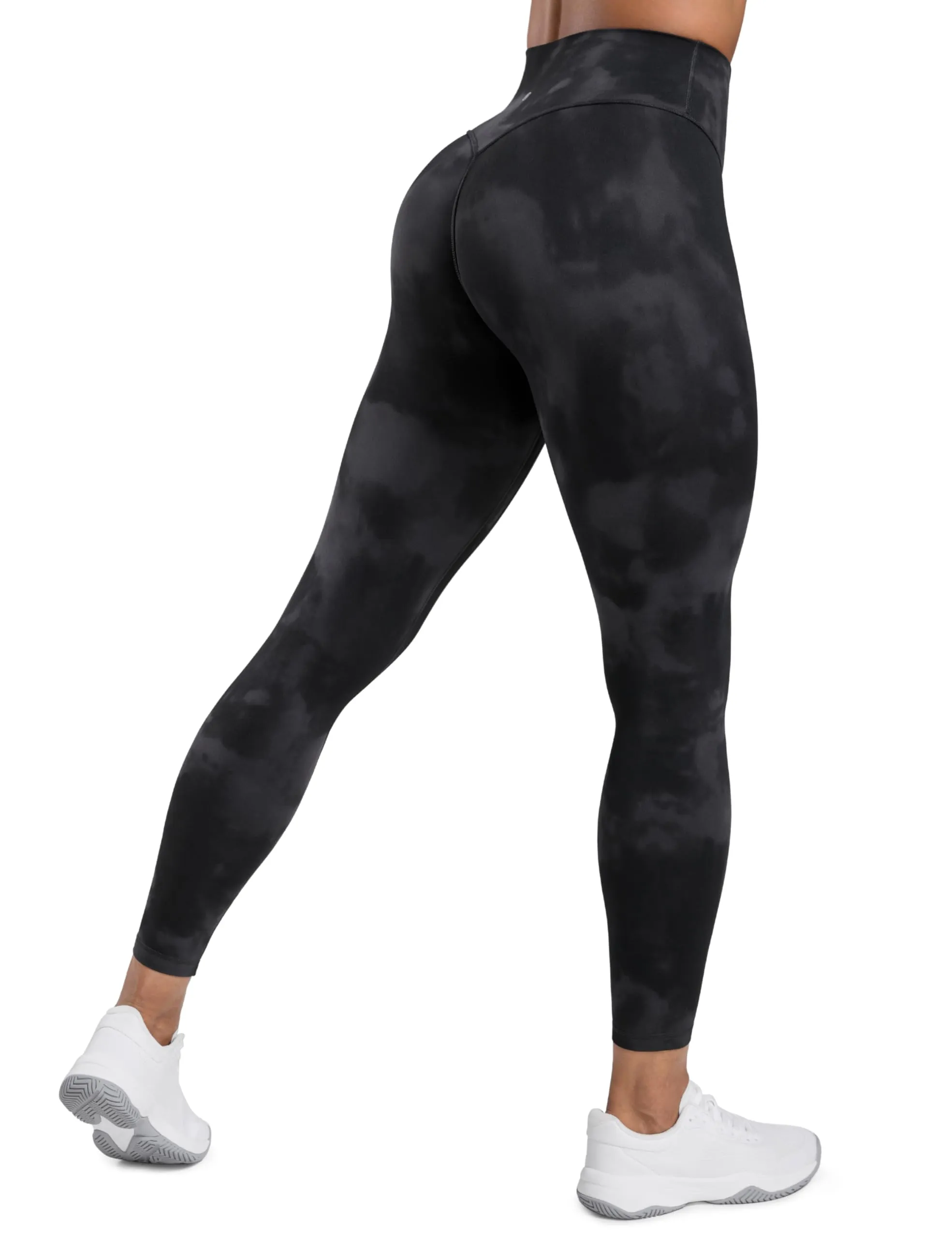 CRZ YOGA Secretsculpt Pilates Leggings 64cm Nero-Tiedye 46 - immagine 1