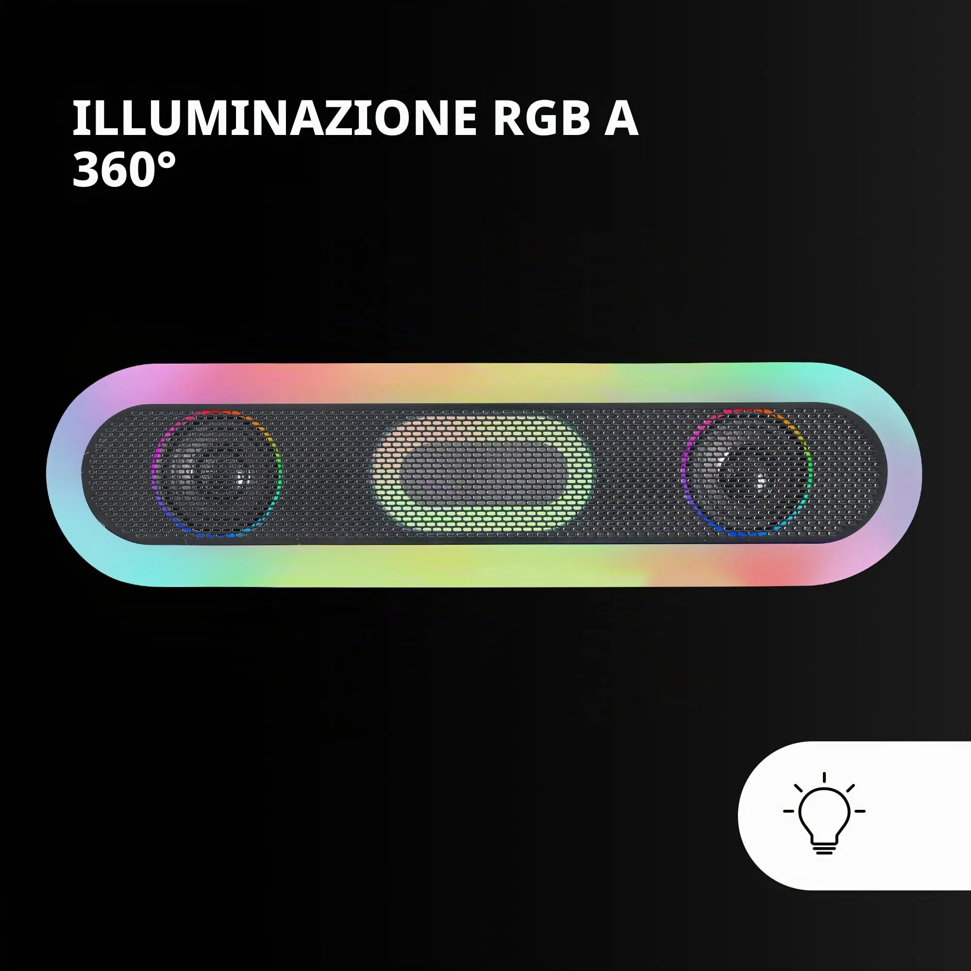 Mars Gaming MSB-ORB Soundbar - Black - immagine 3