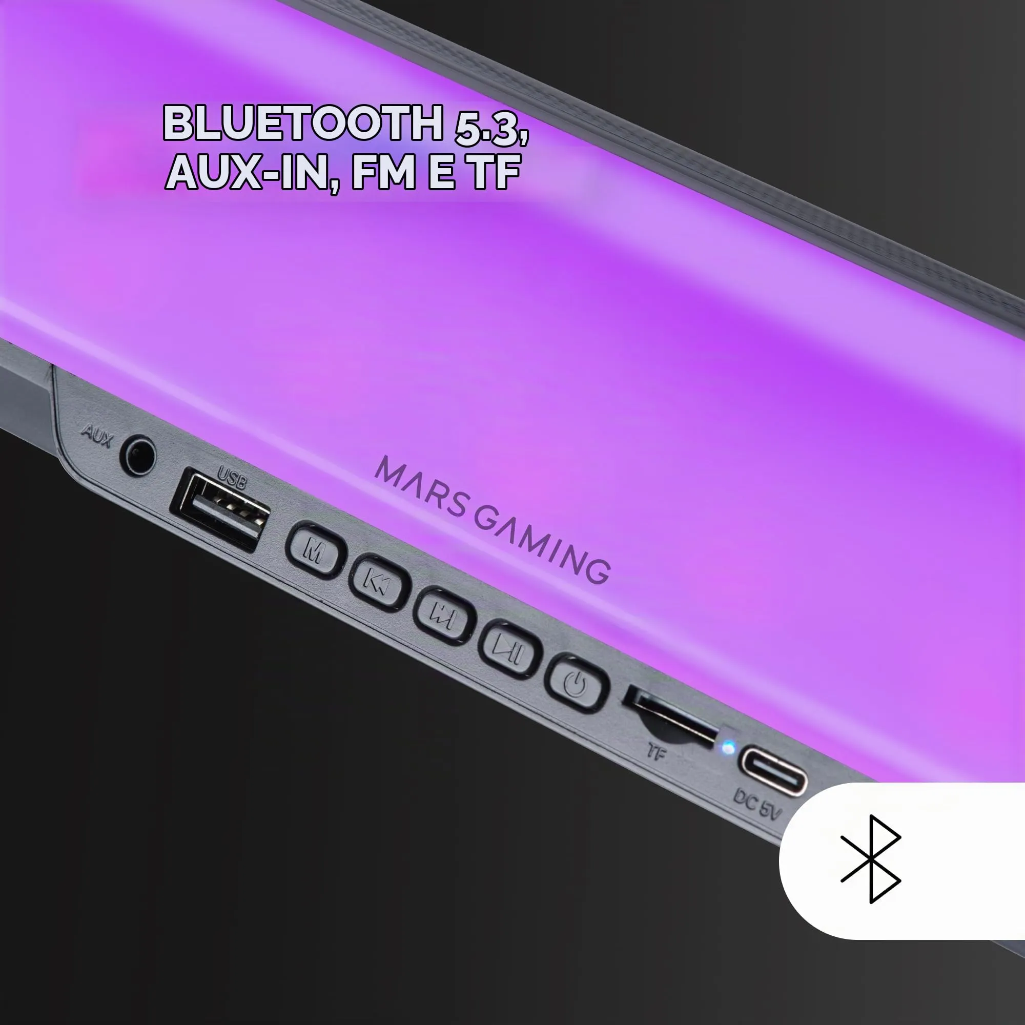 Mars Gaming MSB-ORB Soundbar - Black - immagine 4