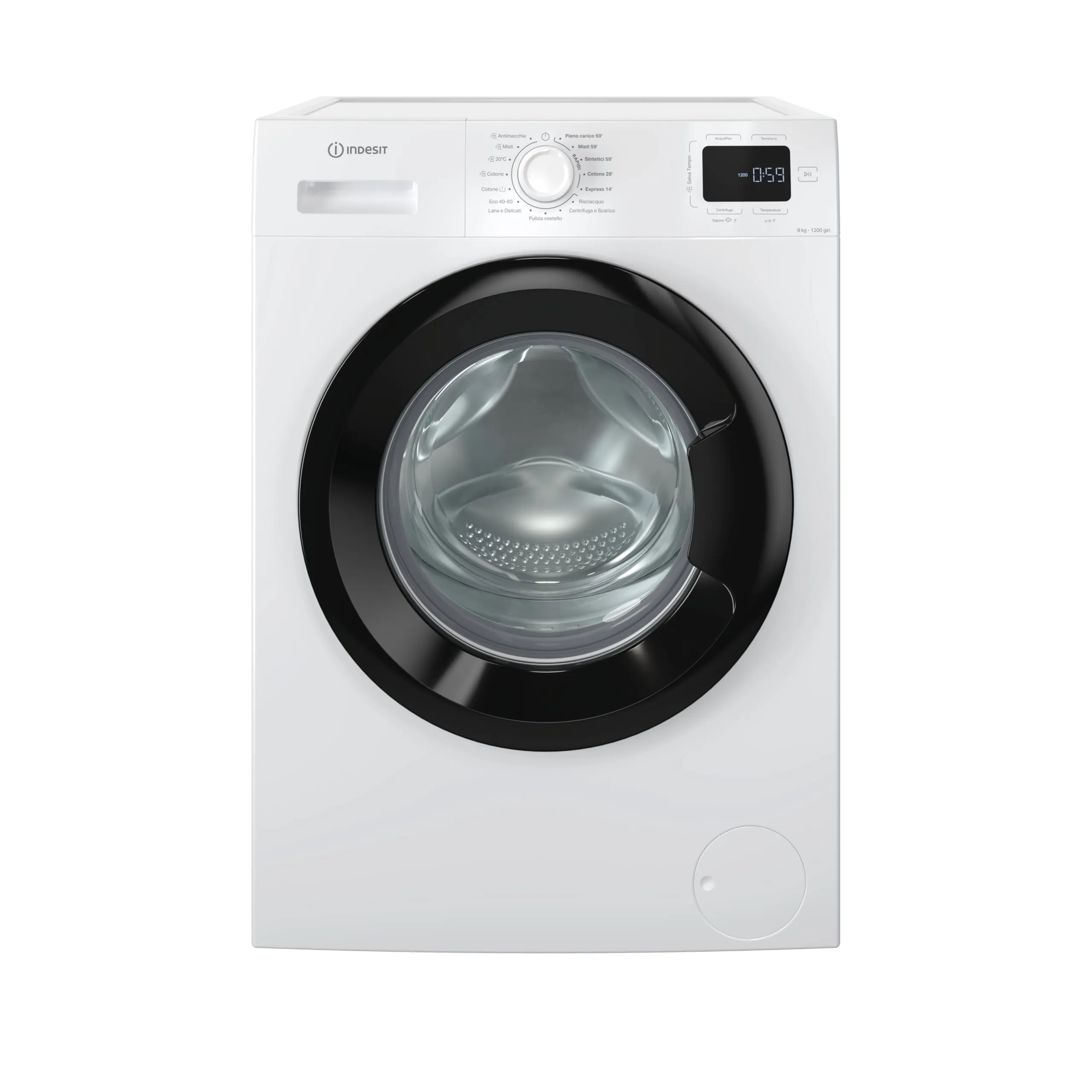 Indesit IM R268B My Time IT Lavatrice 8 kg - immagine 1
