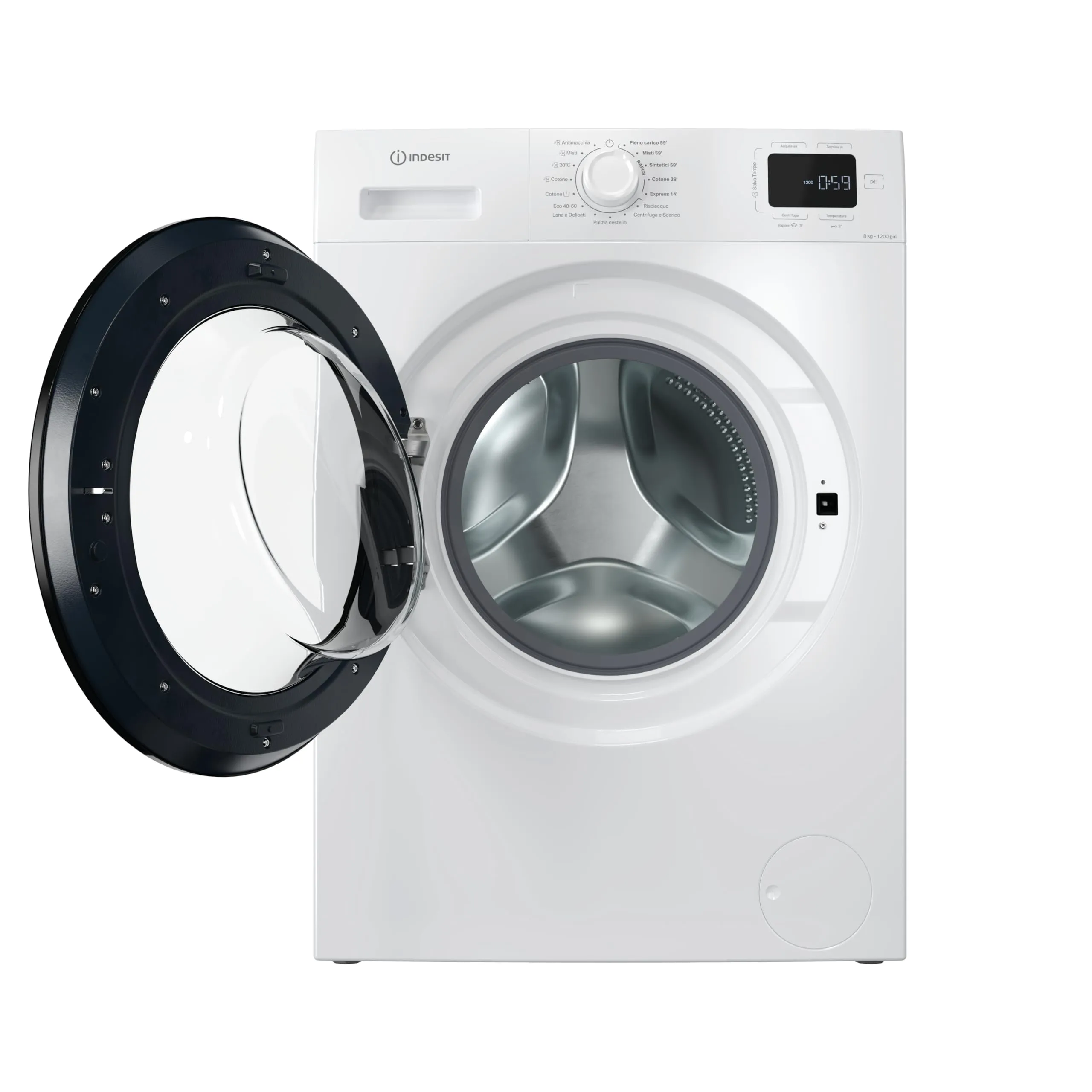 Indesit IM R268B My Time IT Lavatrice 8 kg - immagine 2