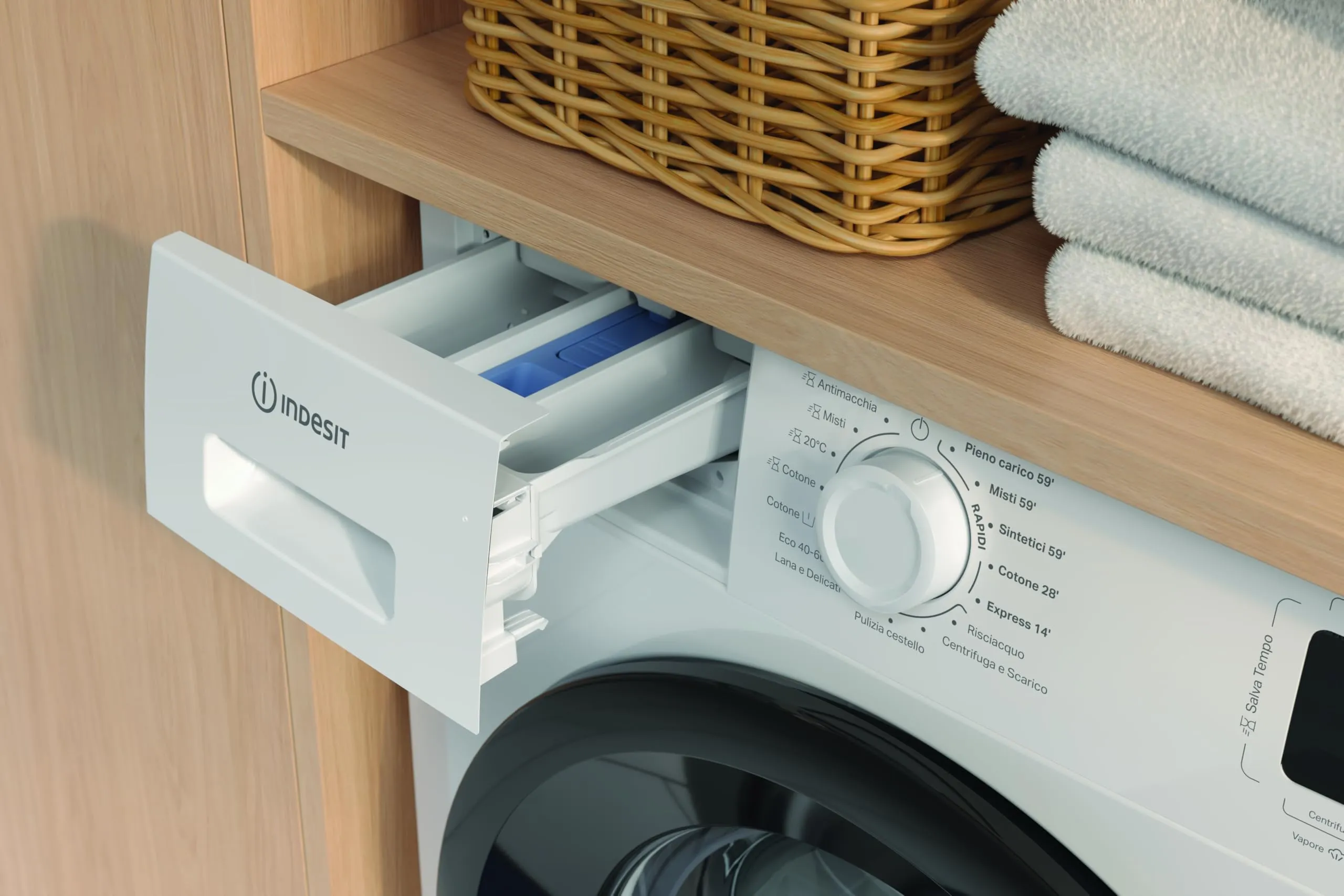 Indesit IM R268B My Time IT Lavatrice 8 kg - immagine 5