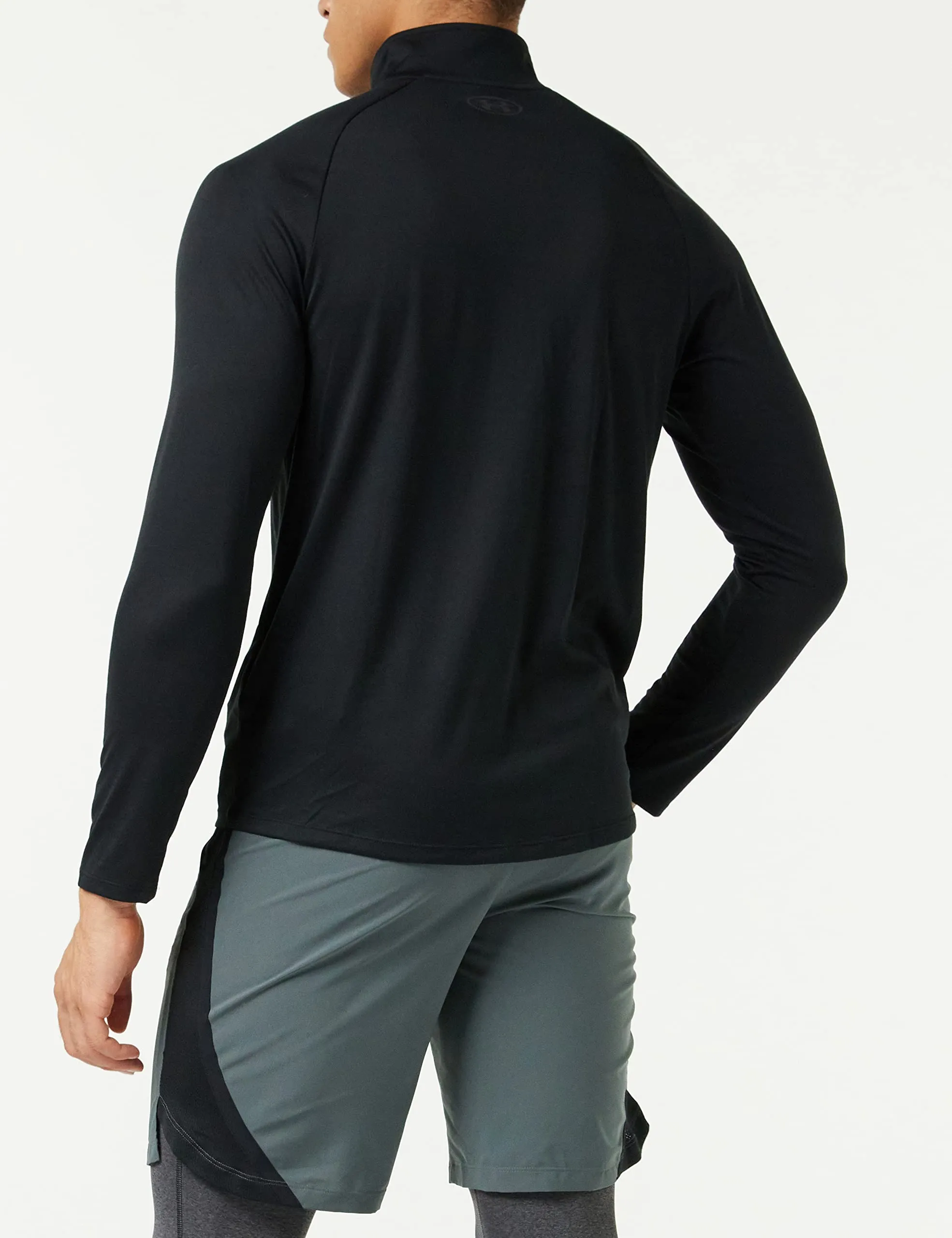 Under Armour Tech 2.0 1/2 Zip Uomo, Nero/Bianco, 3XL - immagine 4