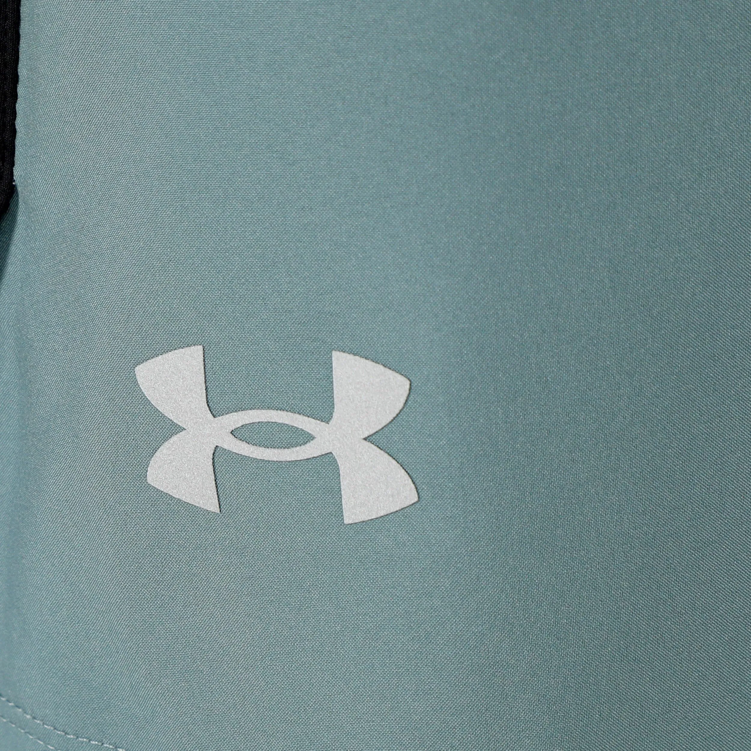 Under Armour Men's Launch 7'' Shorts - Jasper Blue/Black/Reflective - XL - immagine 4