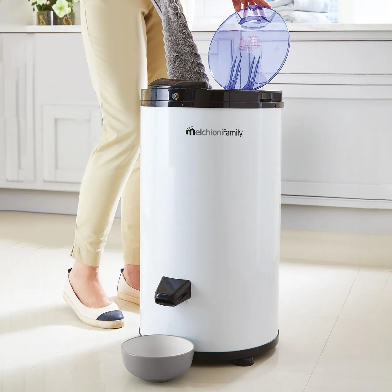 Melchioni Family TORNADO Asciugatrice a Centrifuga Inox, Capacità 6 Kg, 3200 Giri/Min - immagine 5