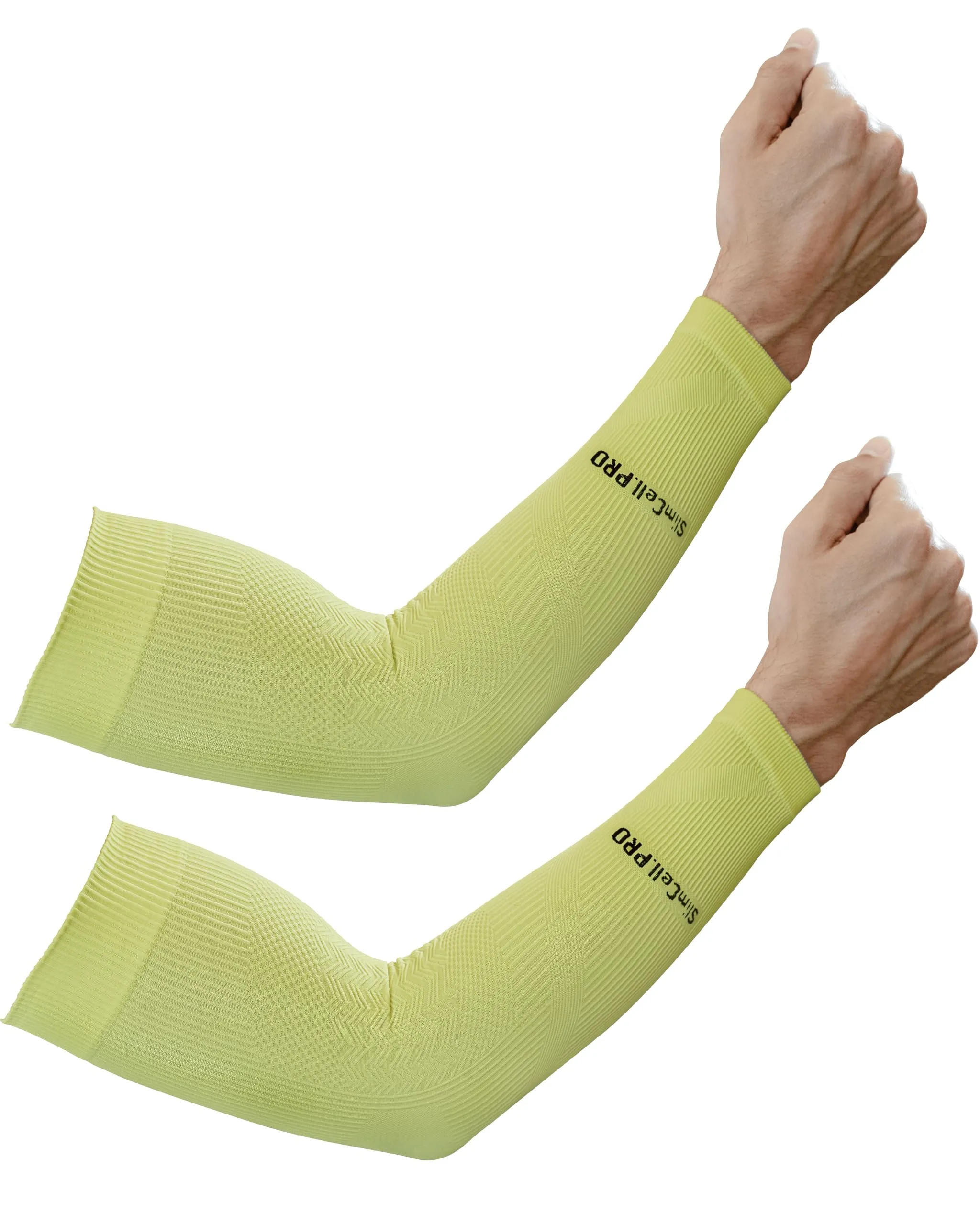 SLIMCELL Gambetti Manicotti Braccia Anti UV UPF 50+ a Compressione, Made in Italy - immagine 1