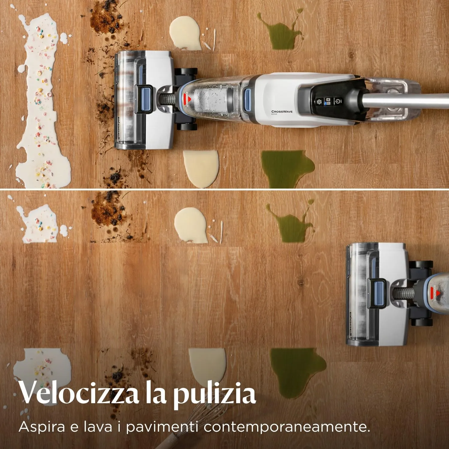 Bissell CrossWave Edge Aspirapolvere e Lavapavimenti 4088N - immagine 3