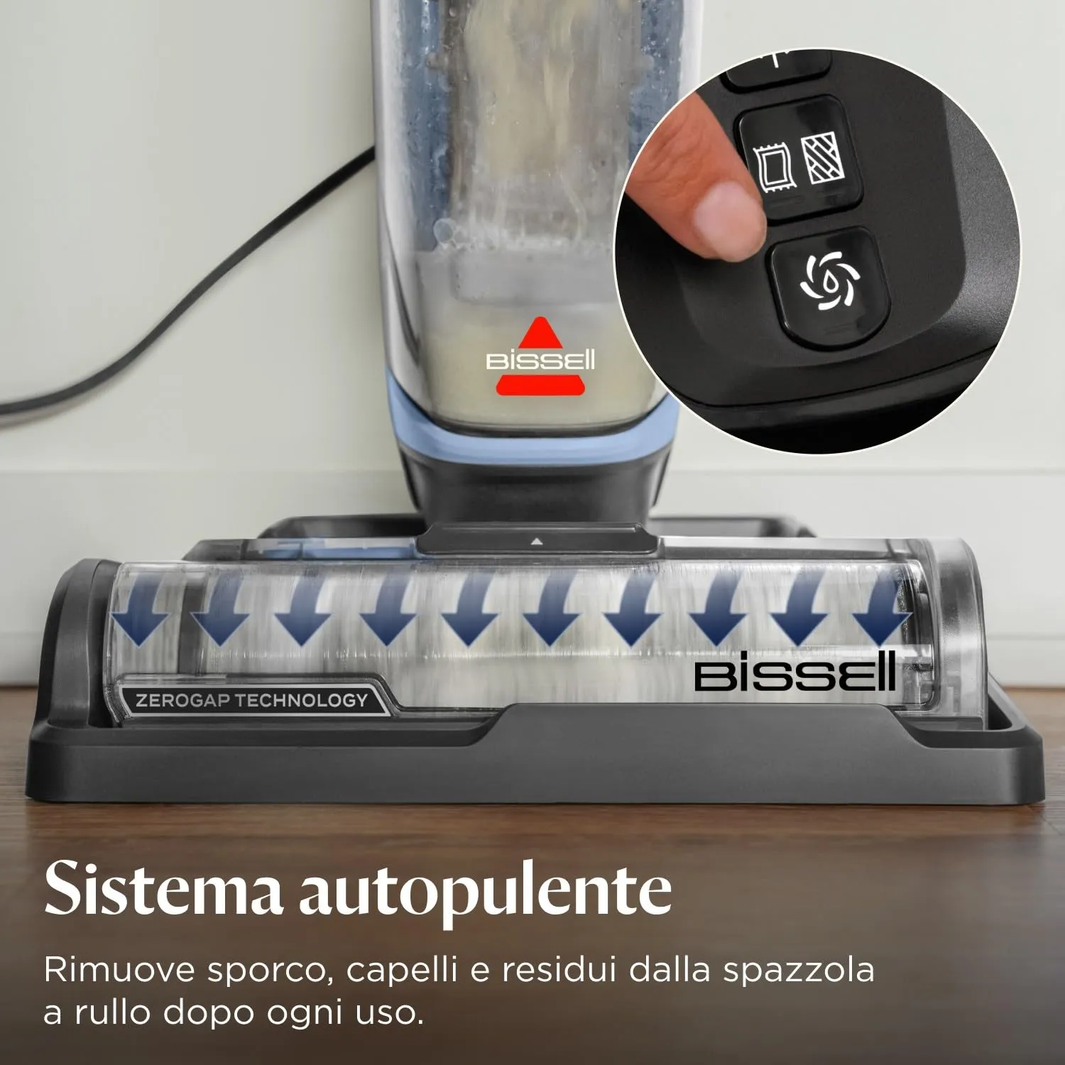 Bissell CrossWave Edge Aspirapolvere e Lavapavimenti 4088N - immagine 8