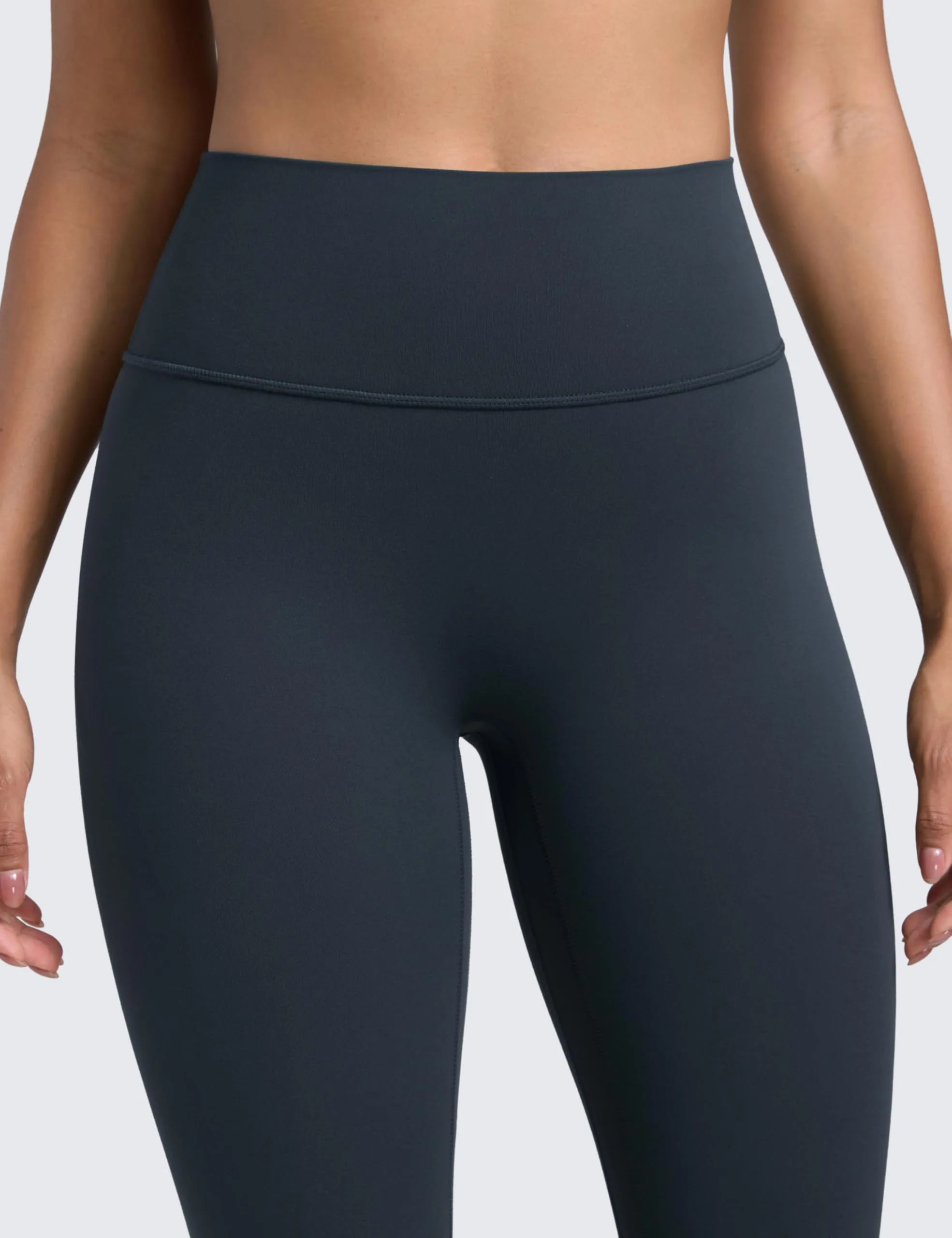 CRZ YOGA Secretsculpt Pilates Leggings, 64cm, True Navy, 48 - immagine 3