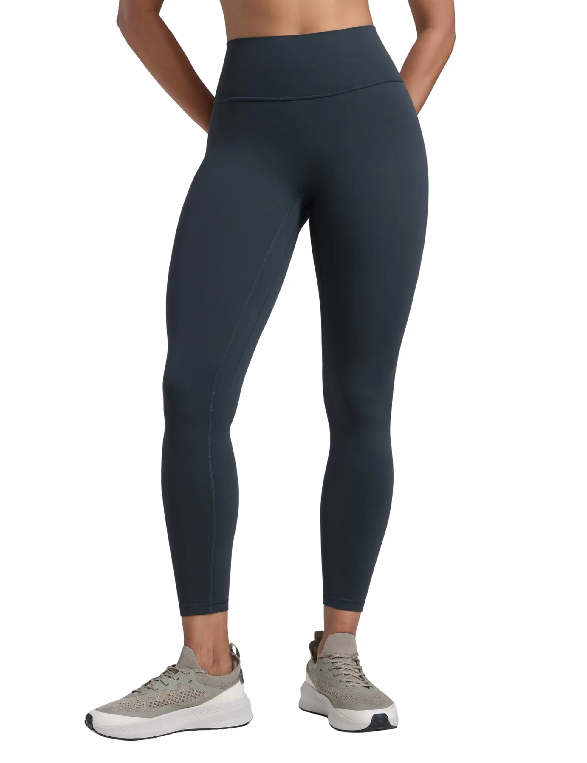 CRZ YOGA Secretsculpt Pilates Leggings, 64cm, True Navy, 42 - immagine 1
