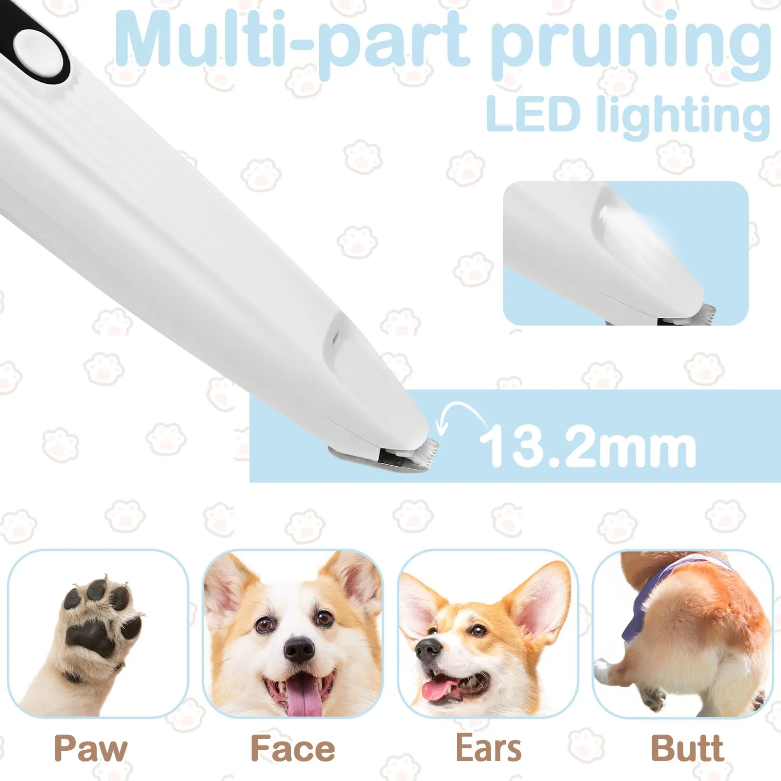 Tosatrice per Cani e Gatti con Luce LED - immagine 2