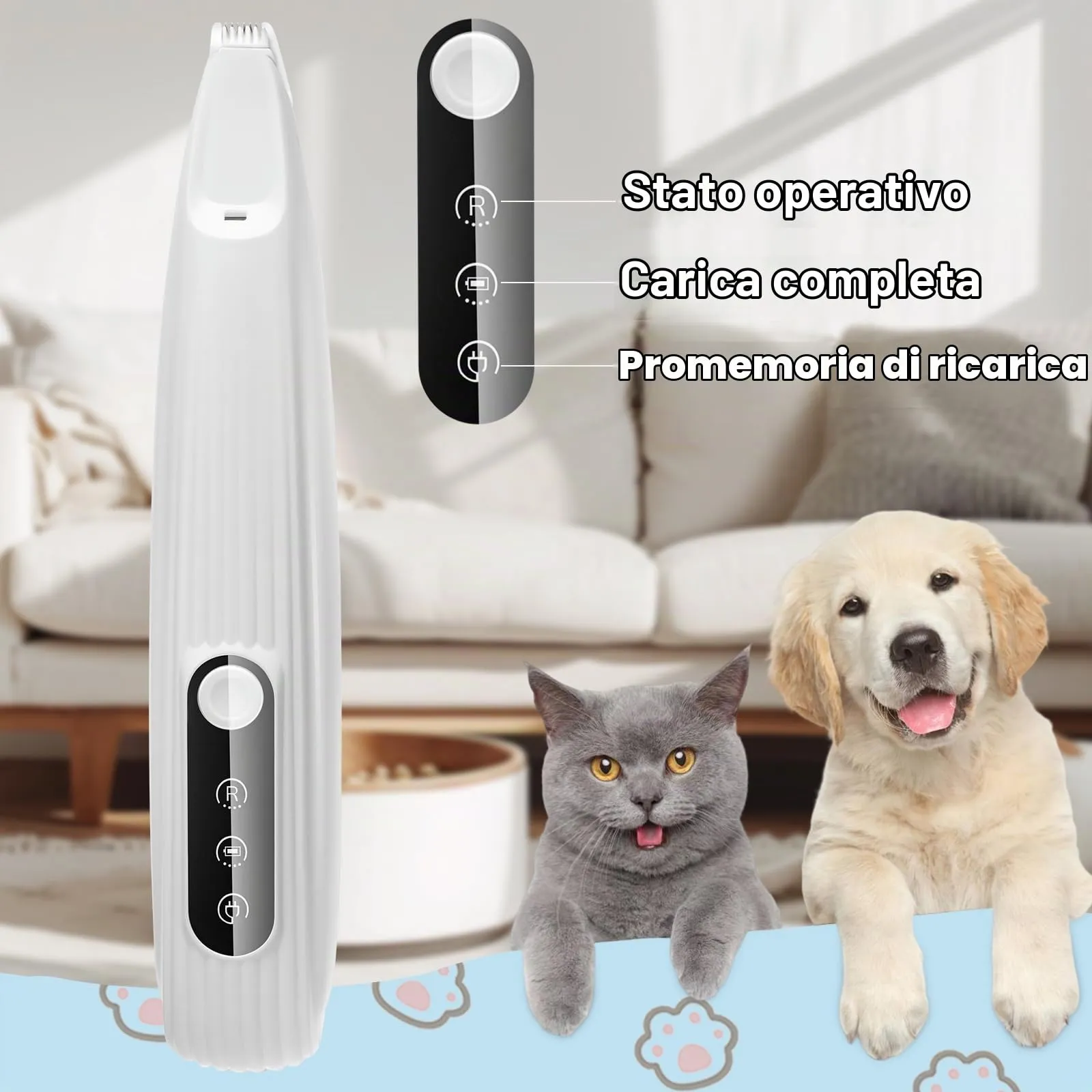 Tosatrice per Cani e Gatti con Luce LED - immagine 6