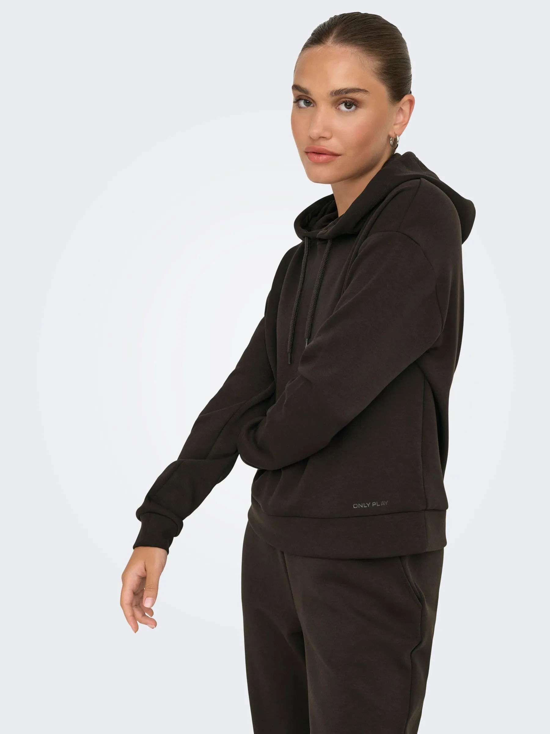 ONLY Onplounge Life Hood LS Swt Noos, Torta al Cioccolato, XS - immagine 6