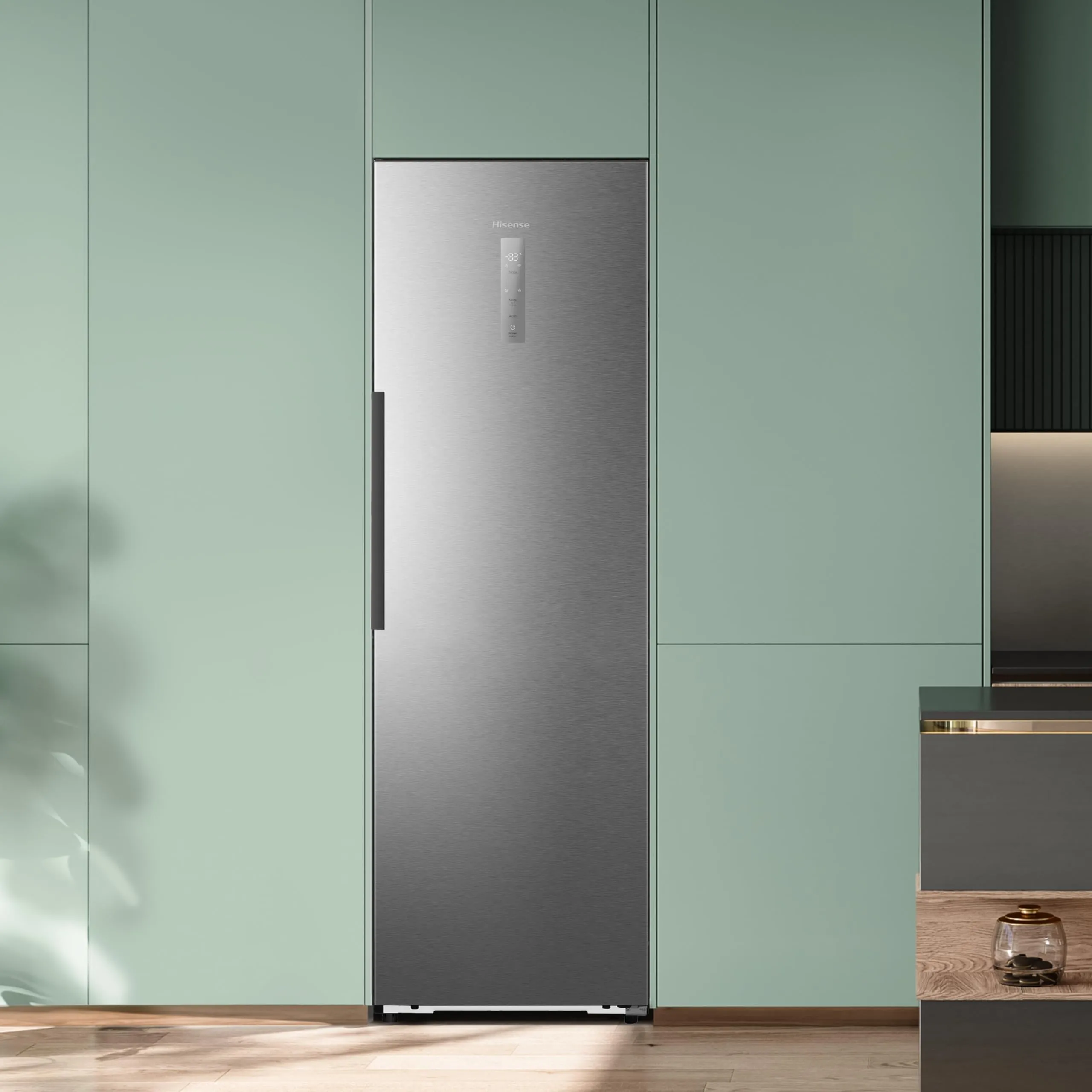 Hisense RL3K370SEIE Frigorifero Monoporta 372 Litri, Total No Frost, Wi-Fi, Classe E, Inox - immagine 8