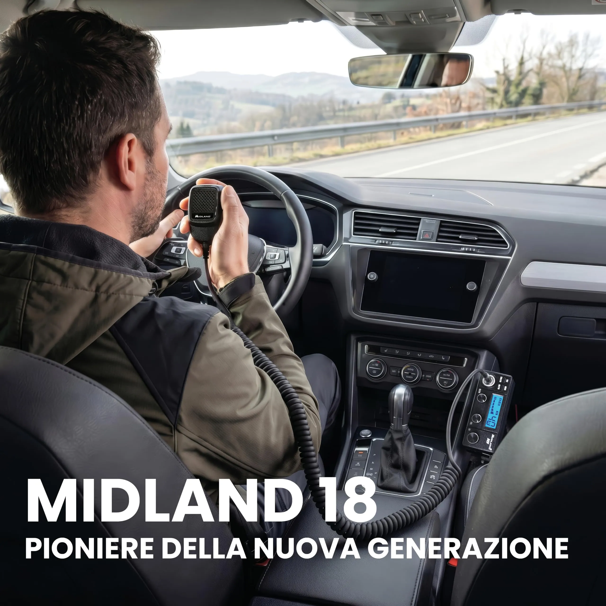 Midland 18 Radio CB Ricetrasmittente Salvaspazio - immagine 2